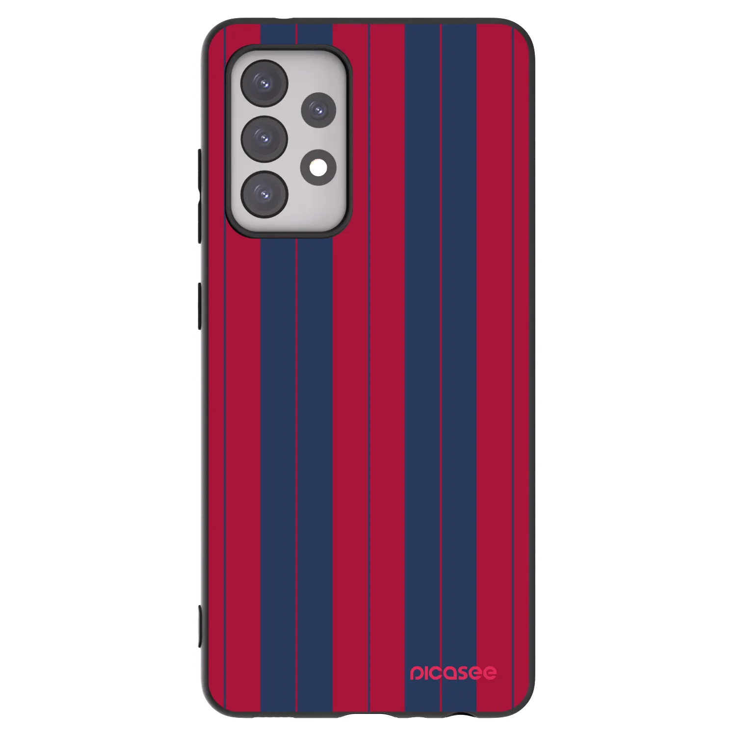 Picasee silikonowe czarne etui na Samsung Galaxy A52 5G A525F - Yacht club