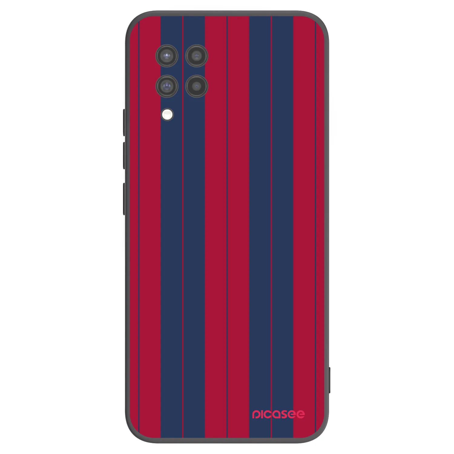 Picasee silikonowe czarne etui na Samsung Galaxy A42 A426B - Yacht club
