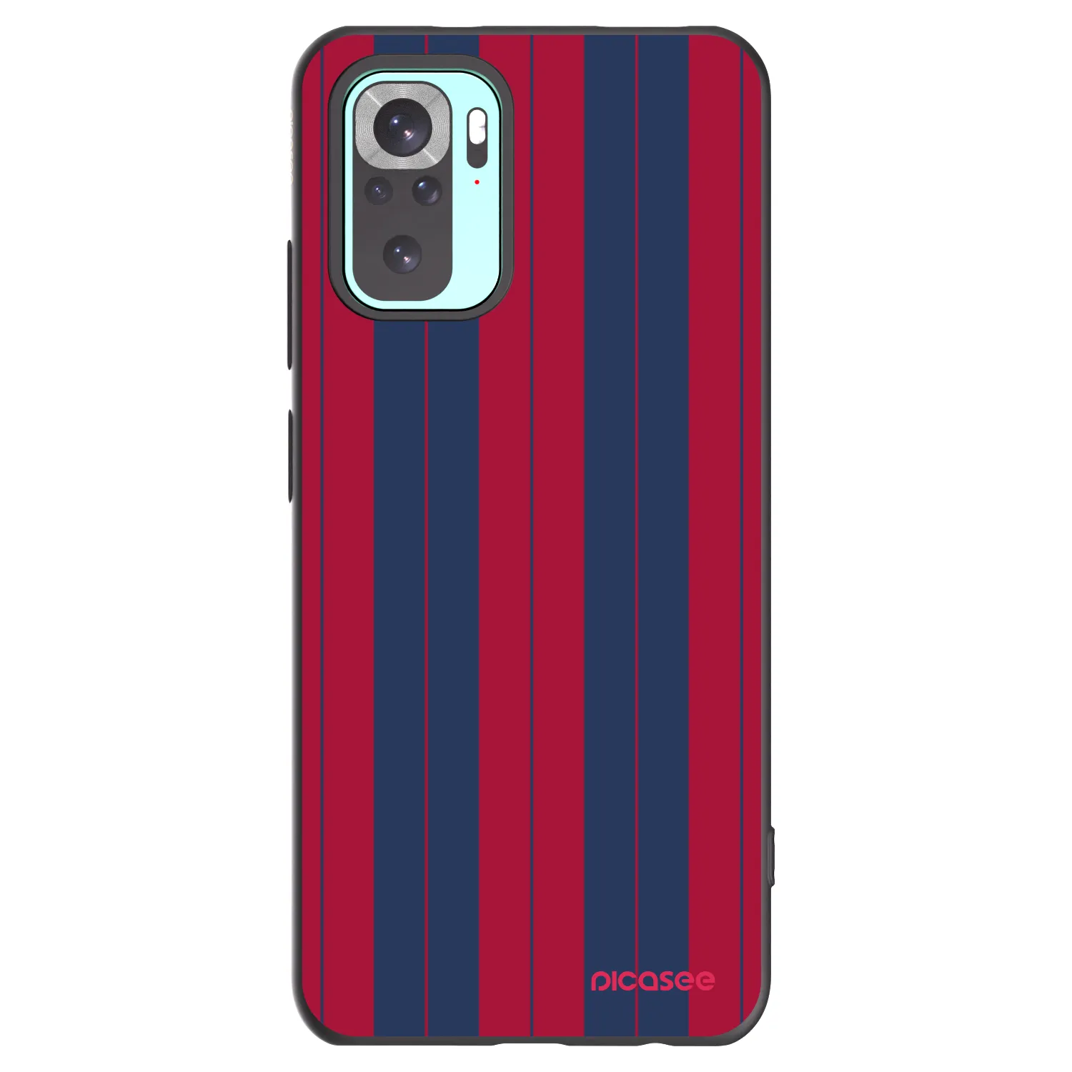 Picasee silikonowe czarne etui na Xiaomi Redmi Note 10 Pro - Yacht club