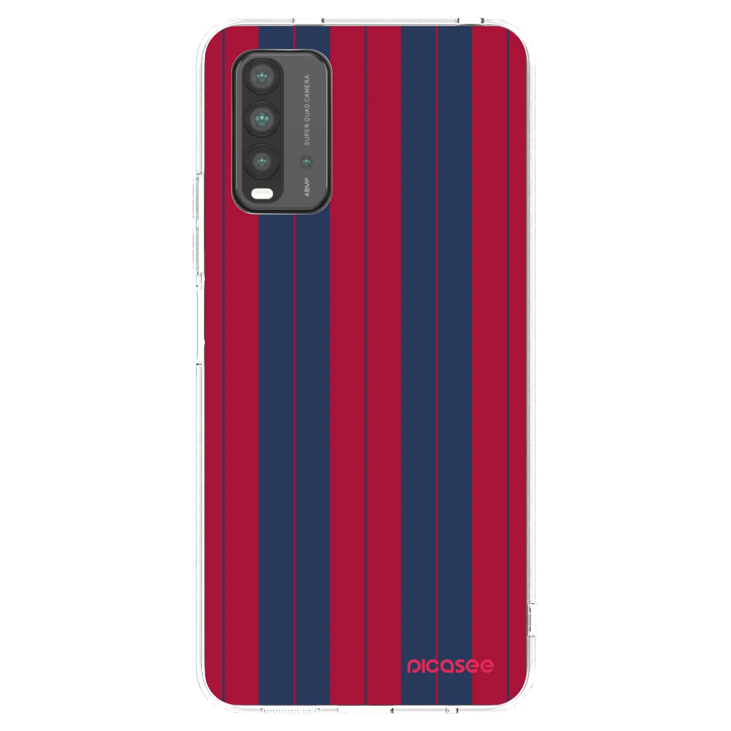 Picasee silikonowe czarne etui na Xiaomi Redmi 9T - Yacht club
