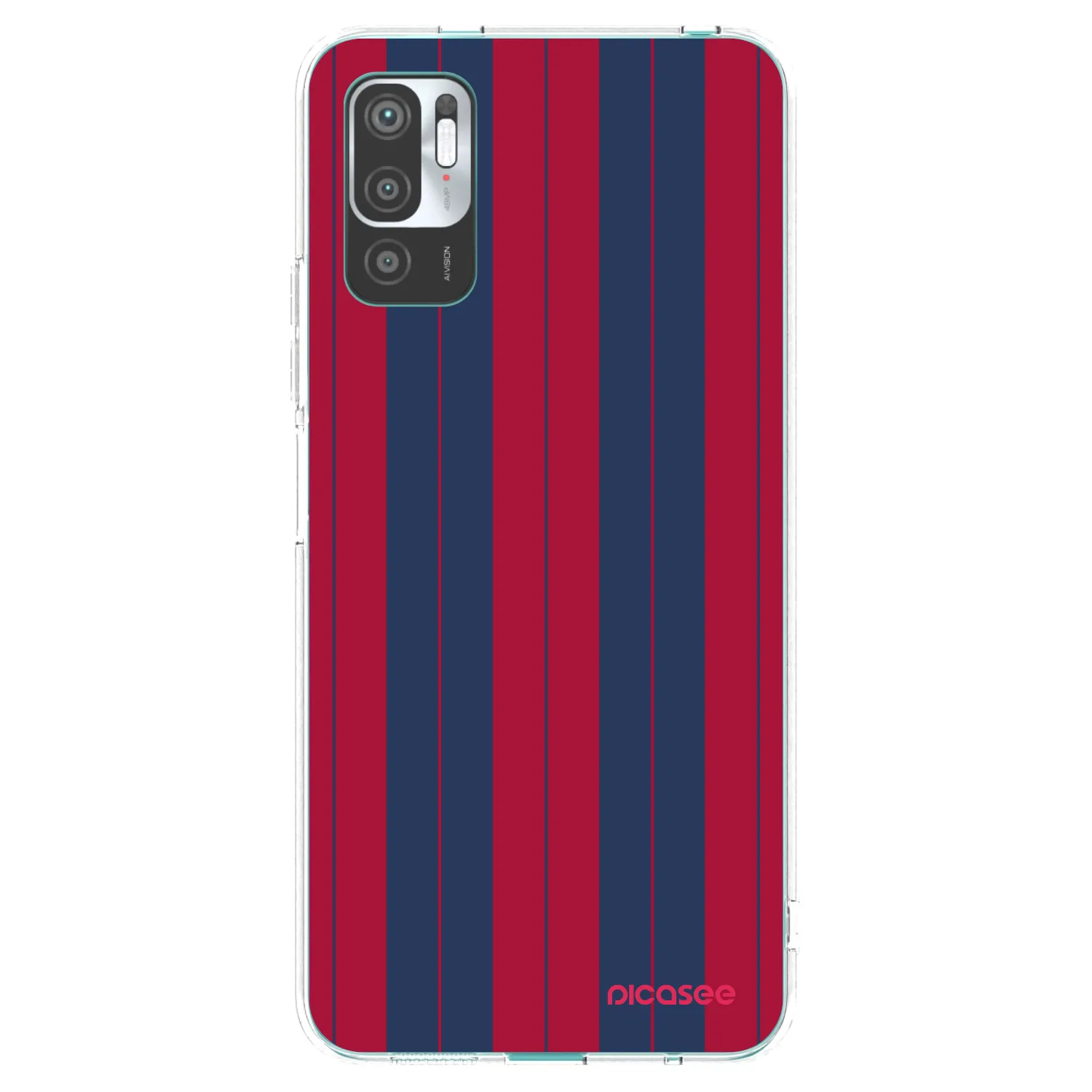 Picasee silikonowe przeźroczyste etui na Xiaomi Redmi Note 10 5G - Yacht club