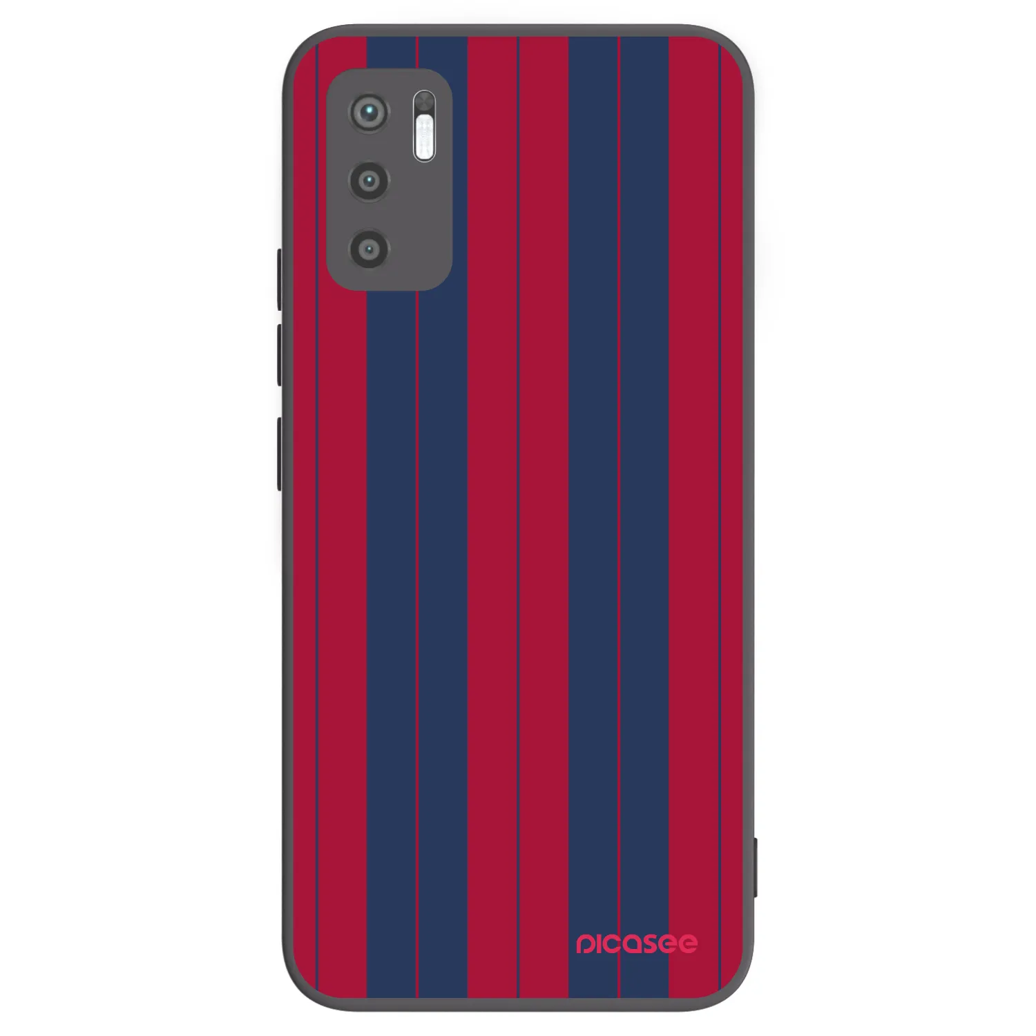 Picasee silikonowe czarne etui na Xiaomi Redmi Note 10 5G - Yacht club