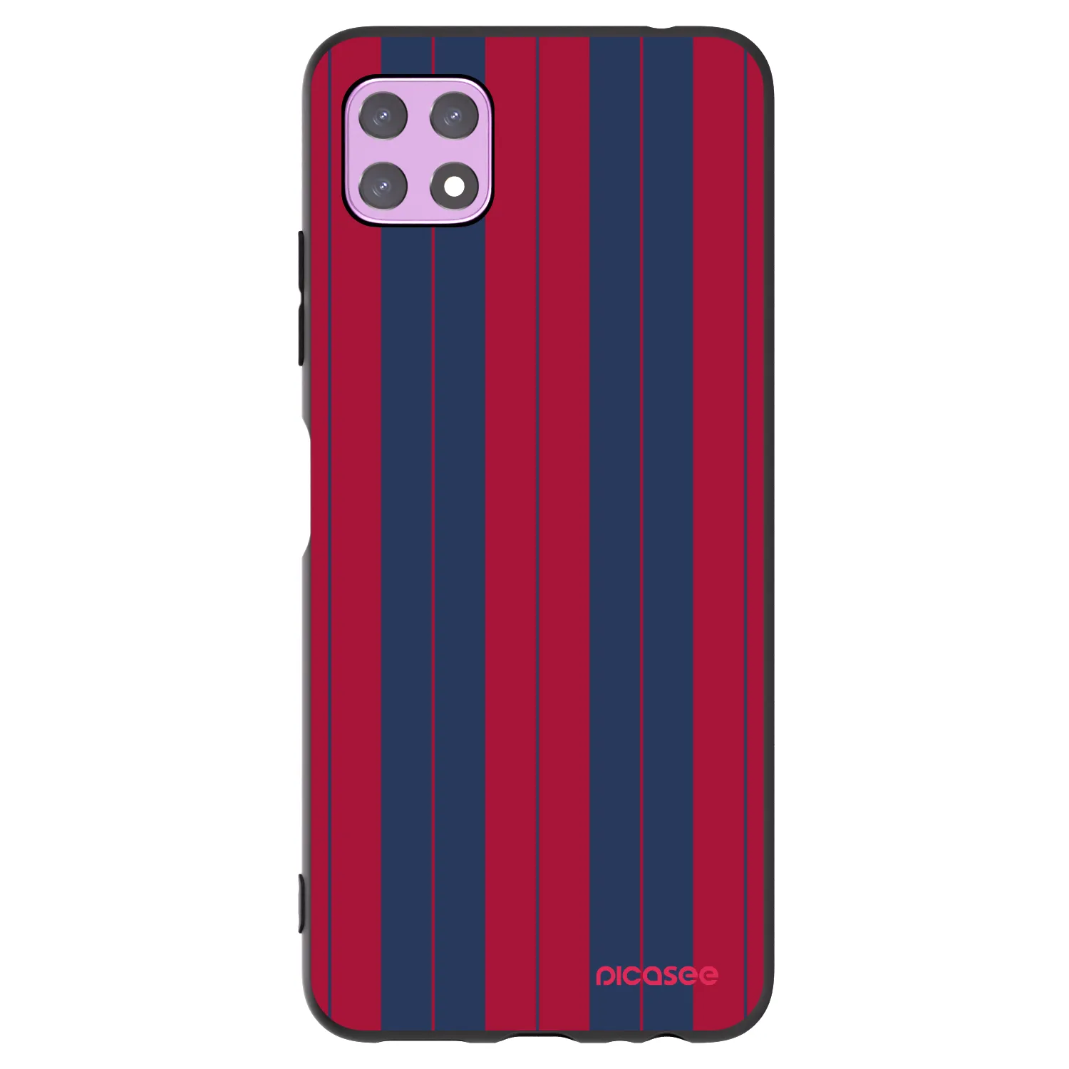 Picasee silikonowe czarne etui na Samsung Galaxy A22 A226B 5G - Yacht club