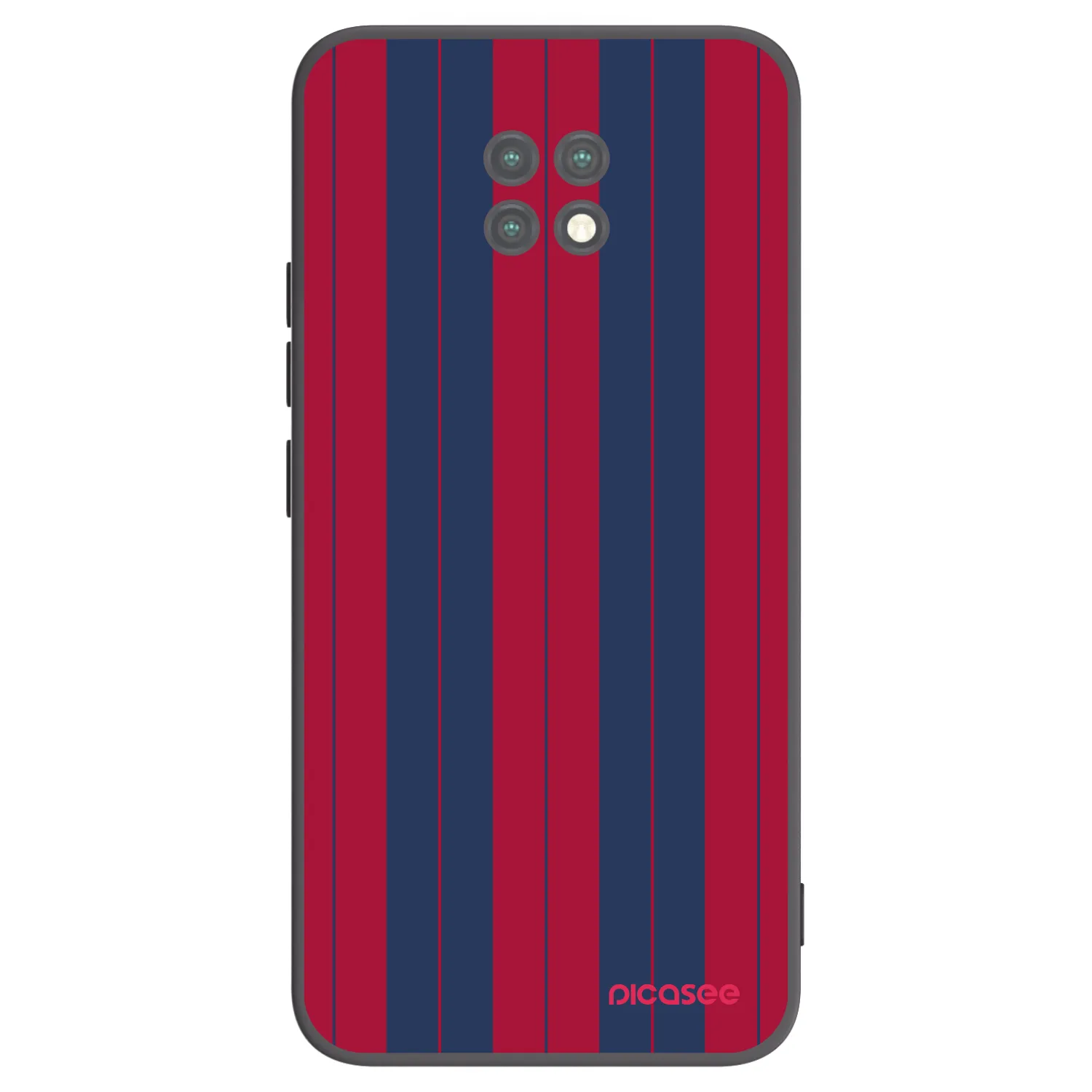 Picasee silikonowe czarne etui na Xiaomi Redmi Note 9T - Yacht club