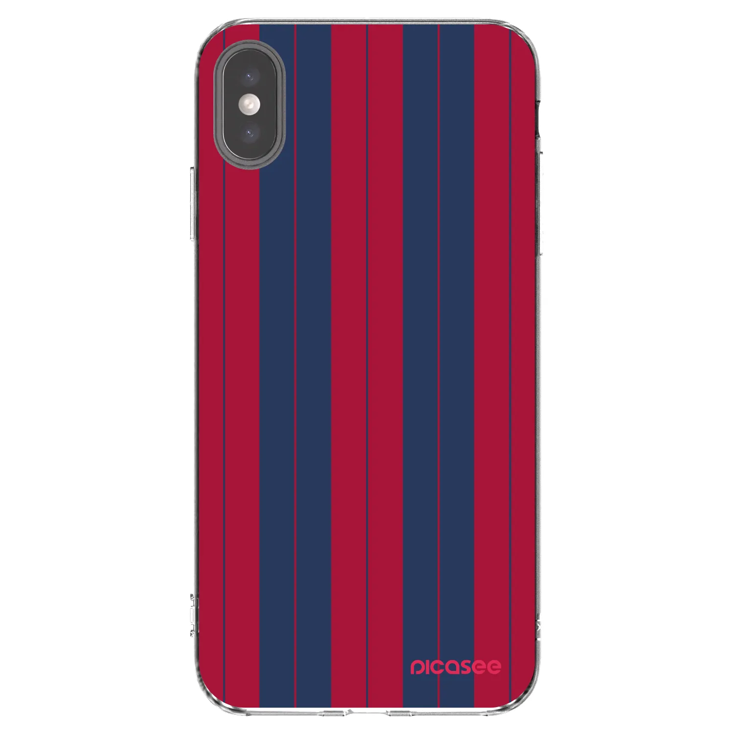 Picasee silikonowe przeźroczyste etui na Apple iPhone XS Max - Yacht club