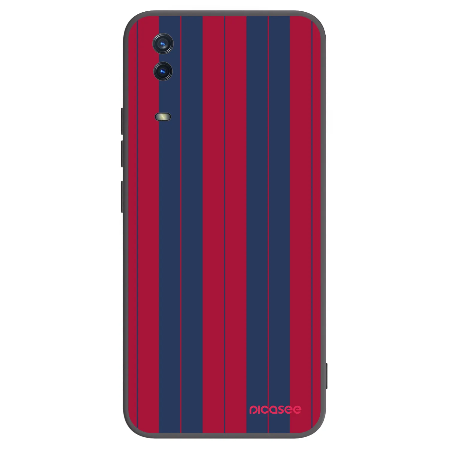 Picasee silikonowe czarne etui na Vivo Y11s - Yacht club