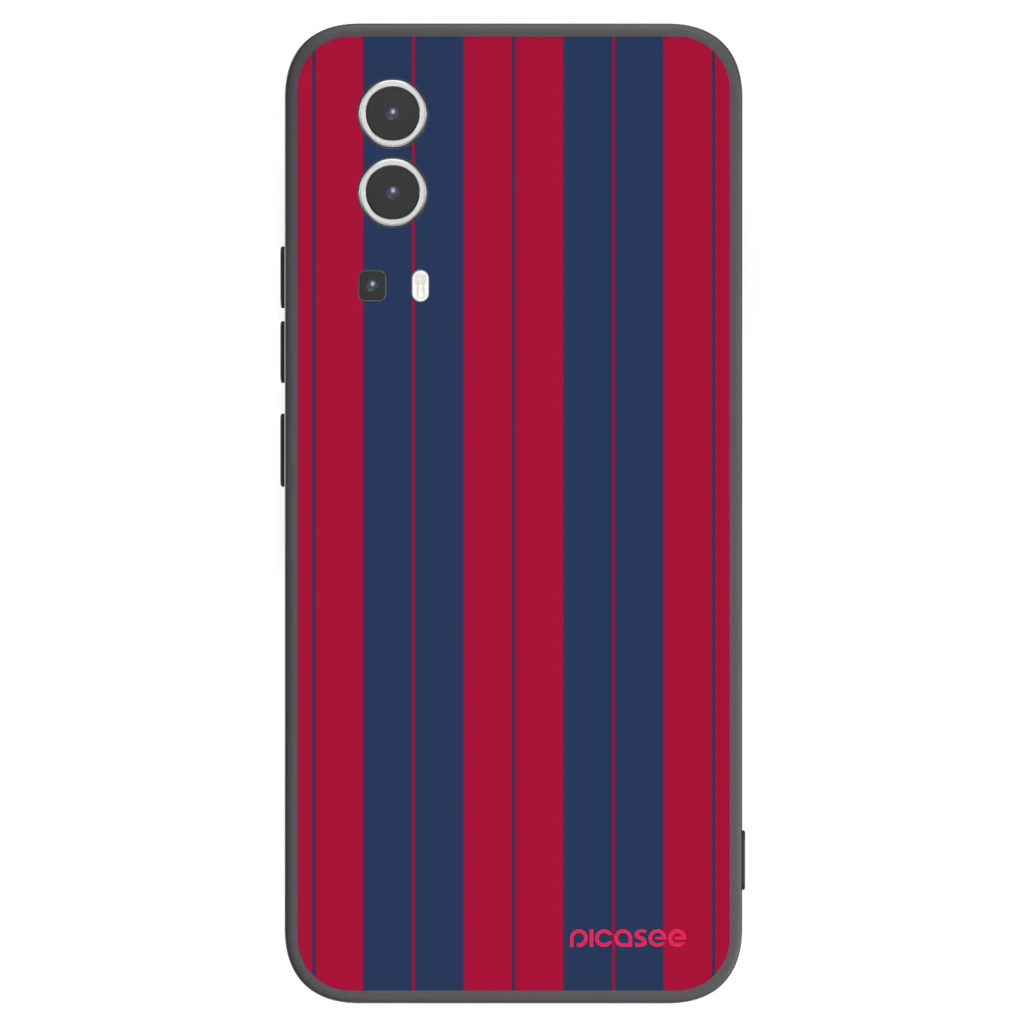 Picasee silikonowe czarne etui na Vivo Y72 5G - Yacht club