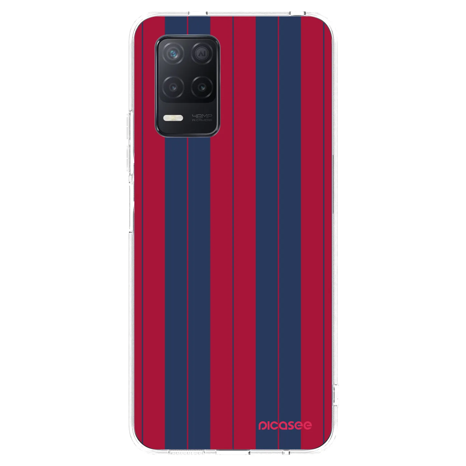 Picasee silikonowe przeźroczyste etui na Realme 8 5G - Yacht club