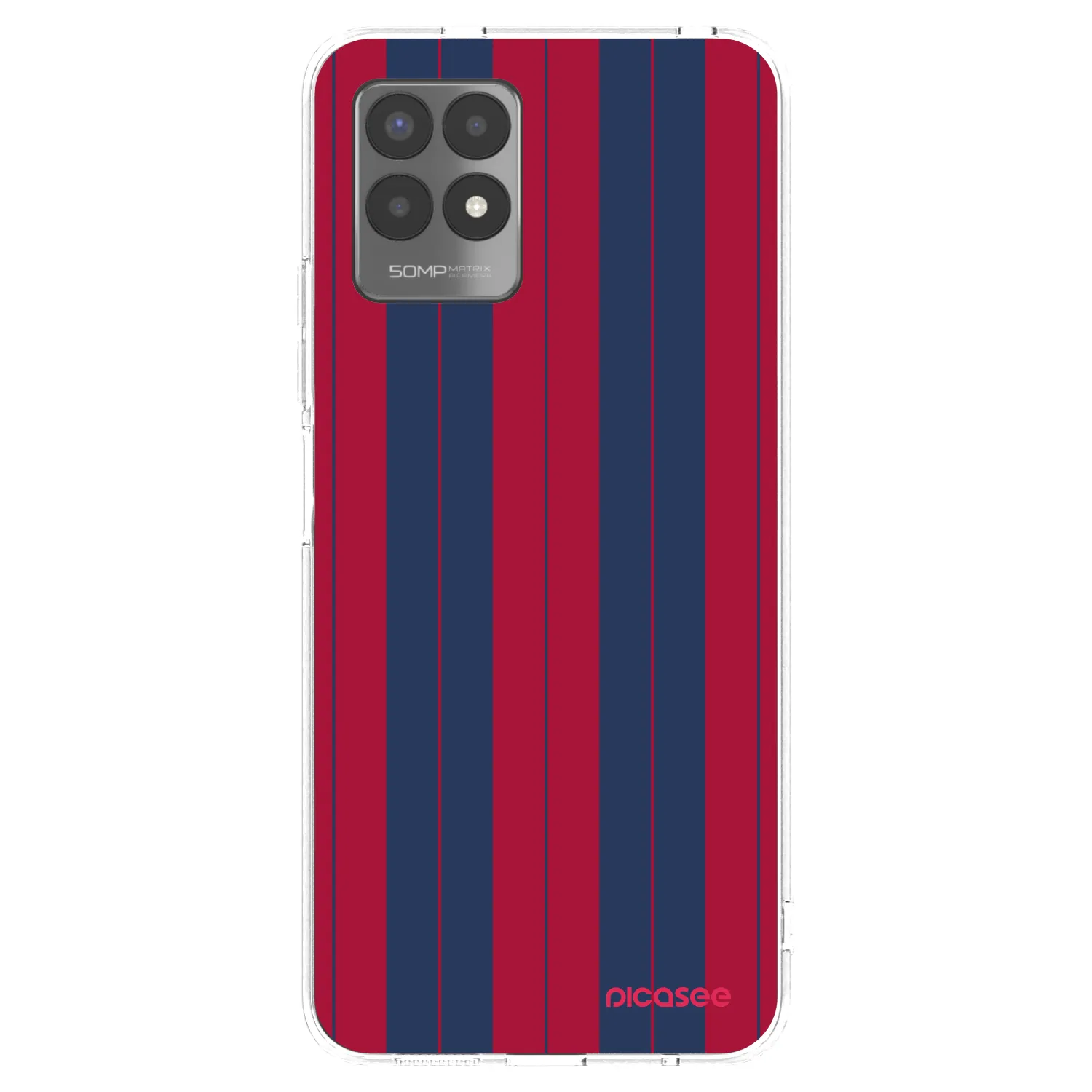 Picasee silikonowe przeźroczyste etui na Realme 8i - Yacht club