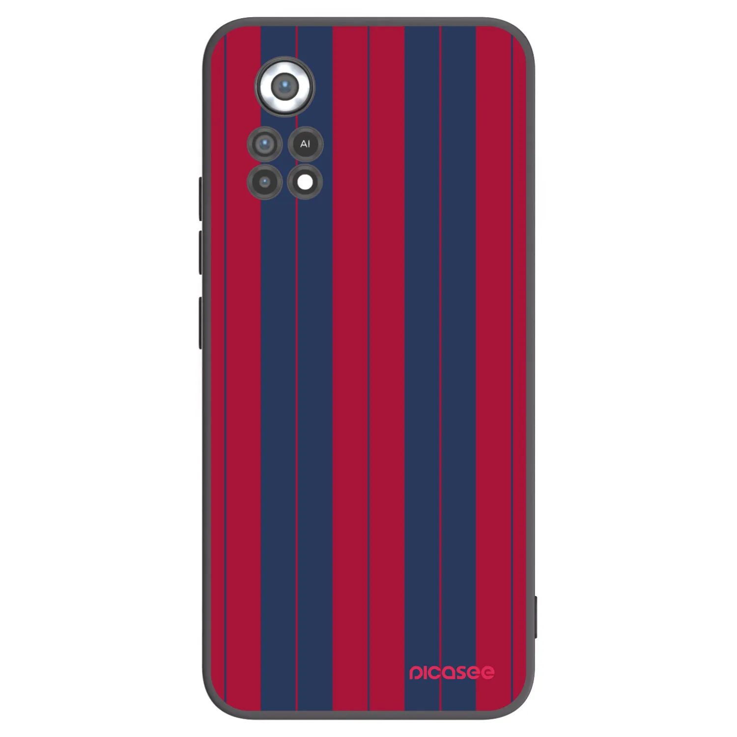 Picasee silikonowe czarne etui na Xiaomi Poco X4 Pro 5G - Yacht club