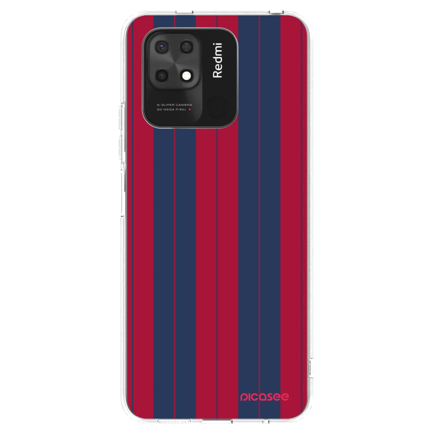 Picasee silikonowe przeźroczyste etui na Xiaomi Redmi 10C - Yacht club