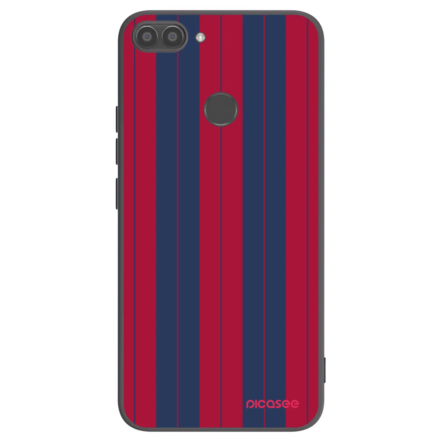 Picasee silikonowe czarne etui na Huawei P Smart - Yacht club