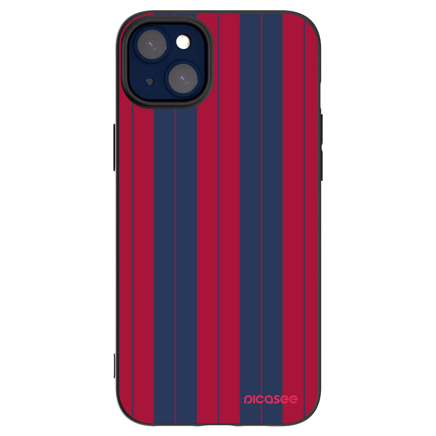 Picasee silikonowe czarne etui na Apple iPhone 14 Plus - Yacht club