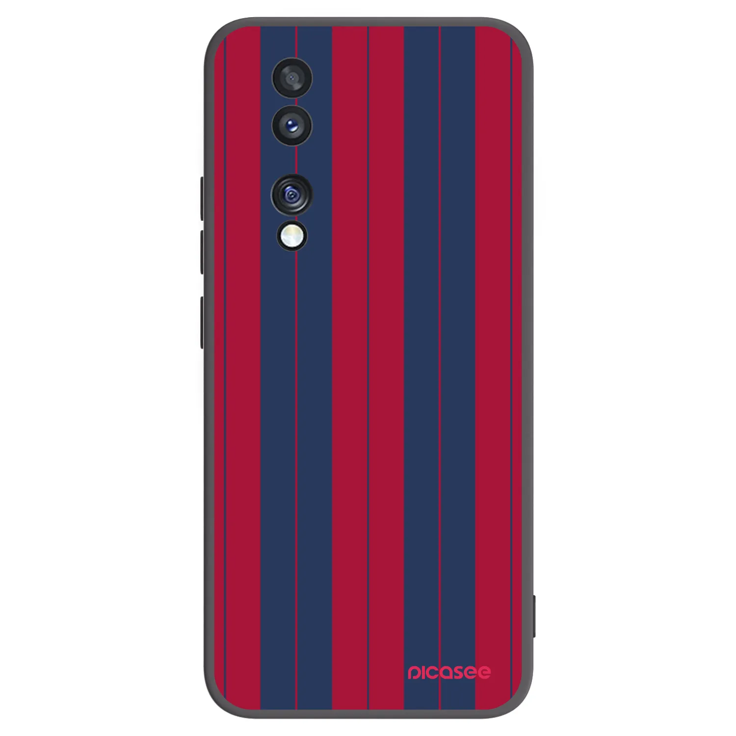 Picasee silikonowe czarne etui na Honor 70 - Yacht club