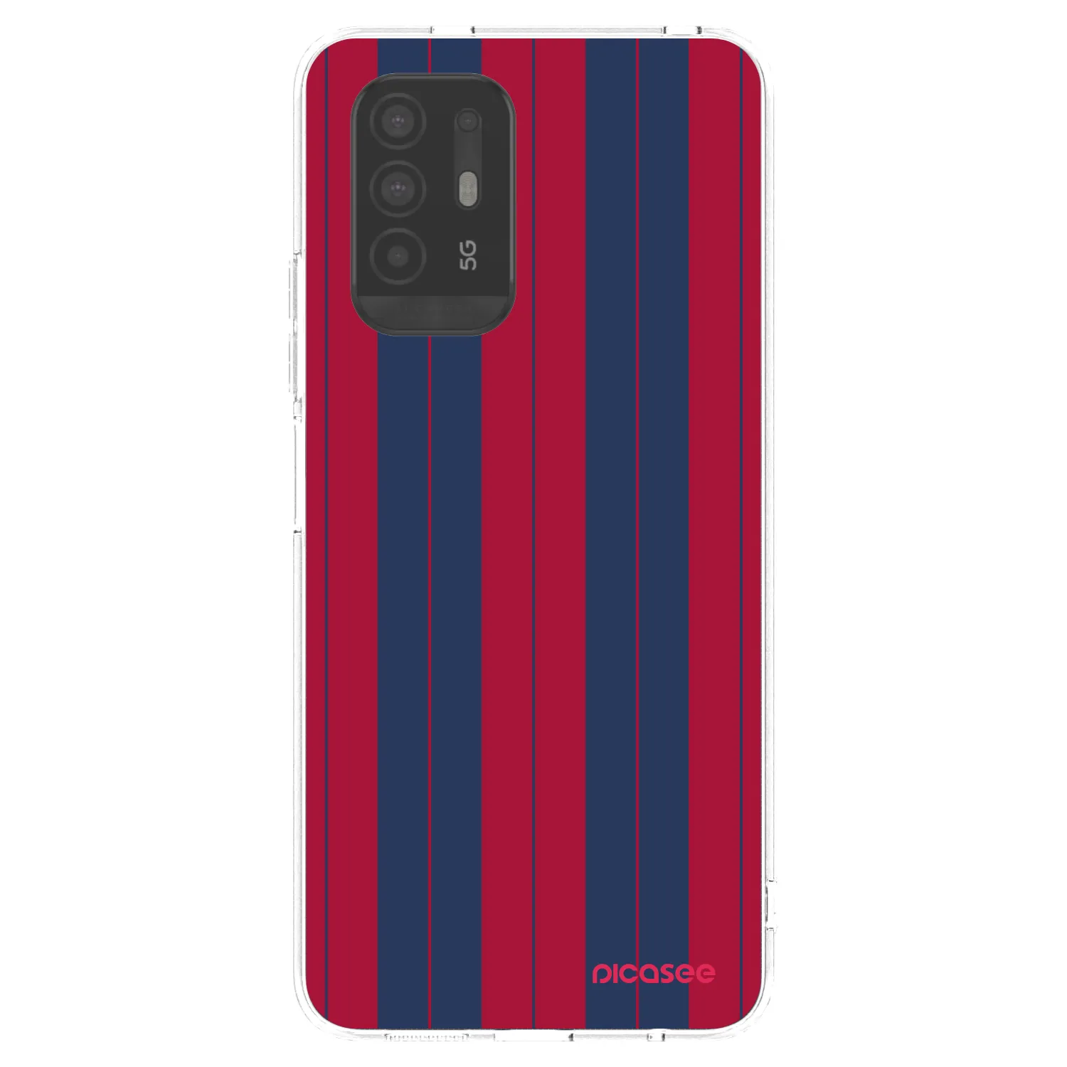 Picasee silikonowe przeźroczyste etui na OPPO A94 5G - Yacht club
