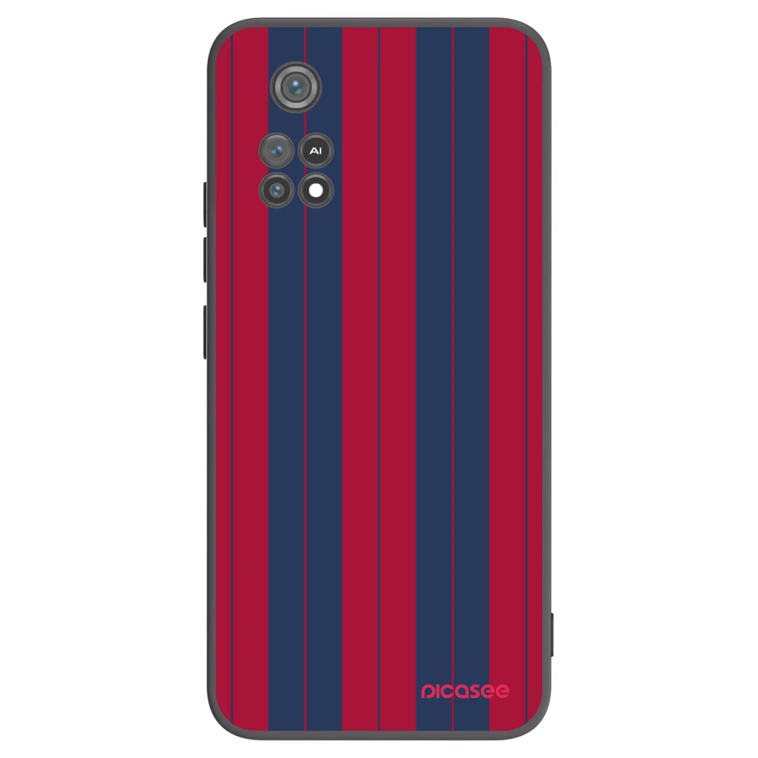 Picasee silikonowe czarne etui na Xiaomi Poco M4 Pro - Yacht club