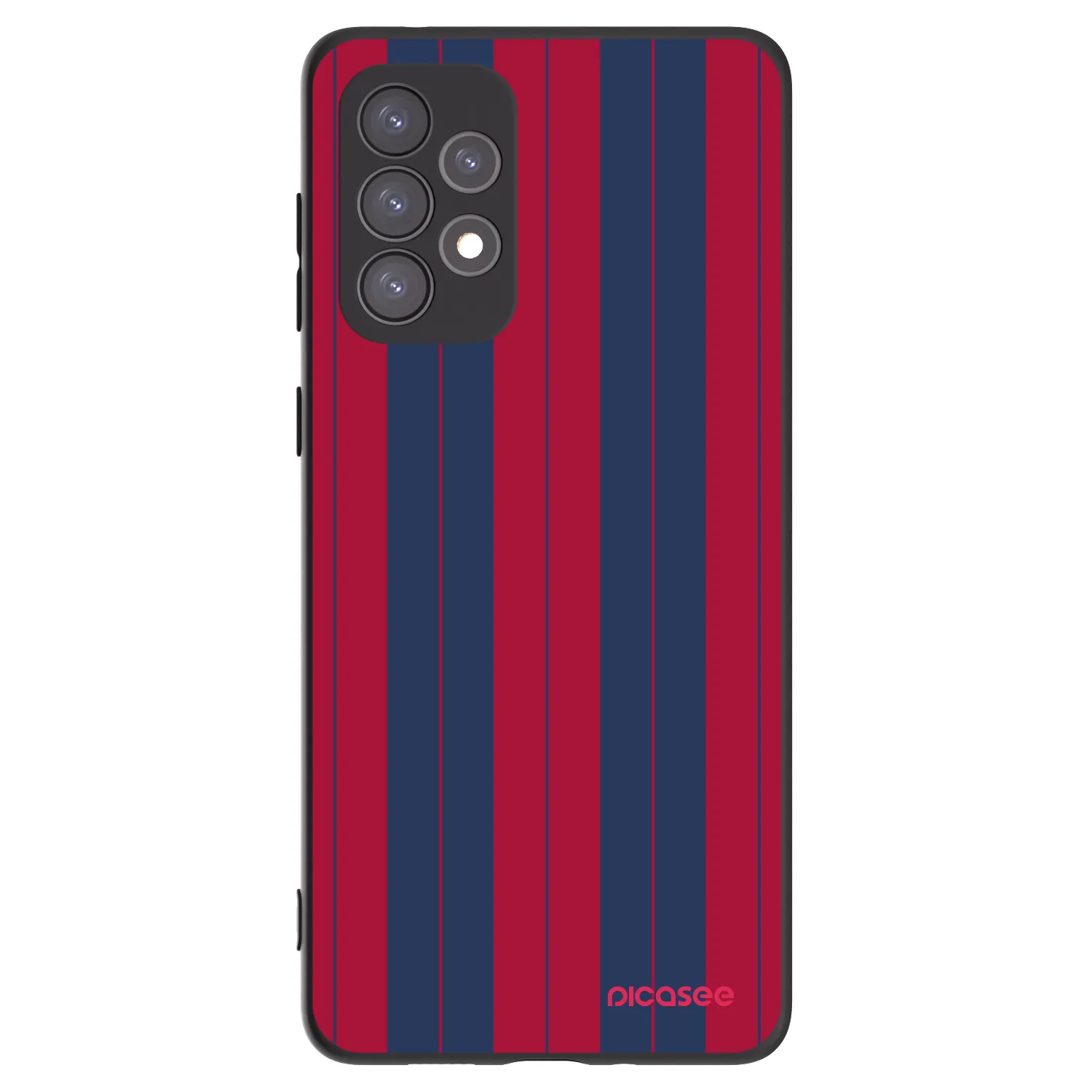 Picasee silikonowe czarne etui na Samsung Galaxy A73 5G - Yacht club