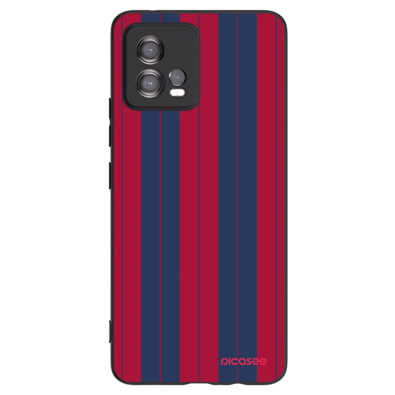 Picasee silikonowe czarne etui na Motorola Moto G72 - Yacht club