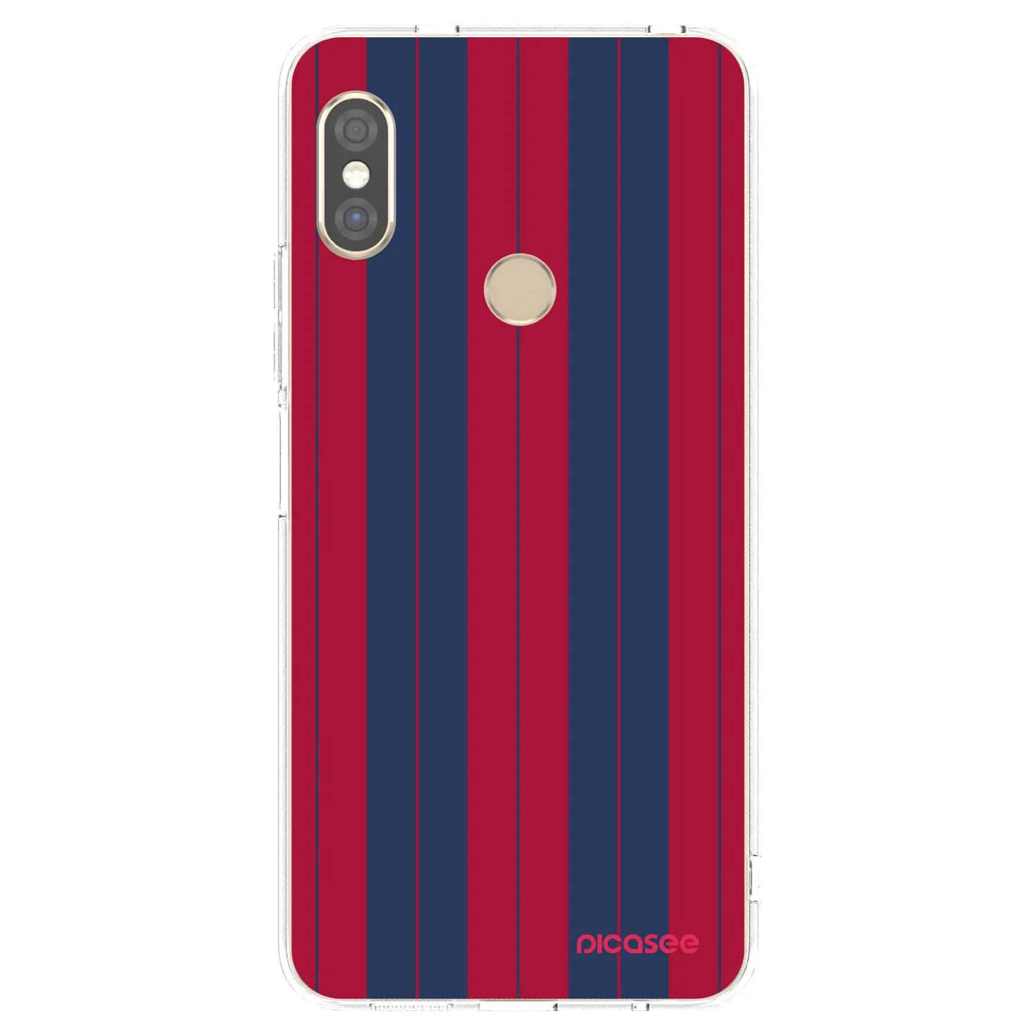 Picasee silikonowe przeźroczyste etui na Xiaomi Redmi Note 5 Global - Yacht club