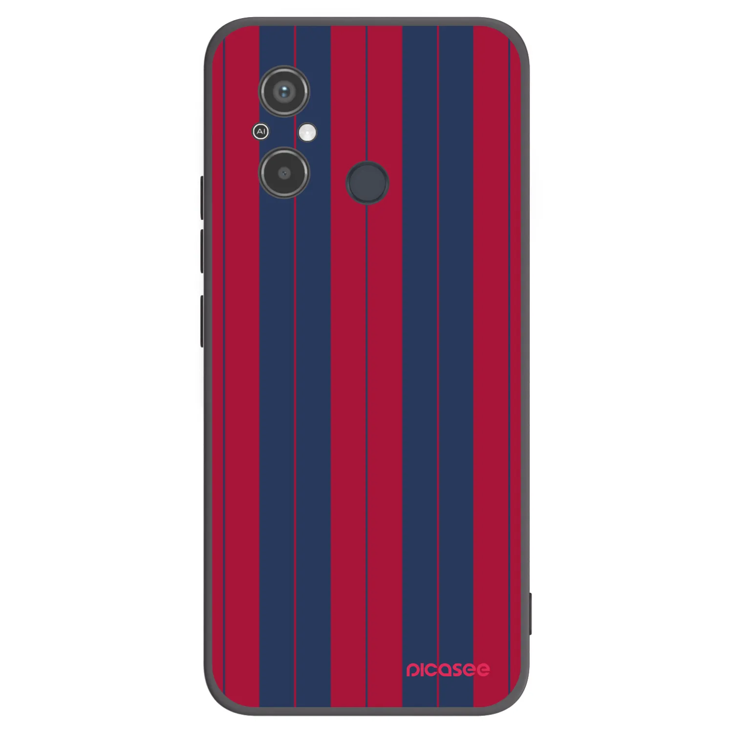 Picasee silikonowe czarne etui na Xiaomi Redmi 12C - Yacht club