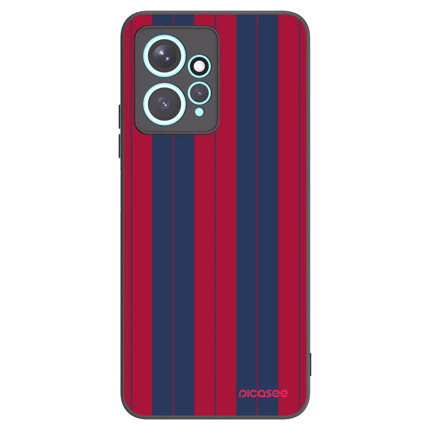Picasee silikonowe czarne etui na Xiaomi Redmi Note 12 4G - Yacht club