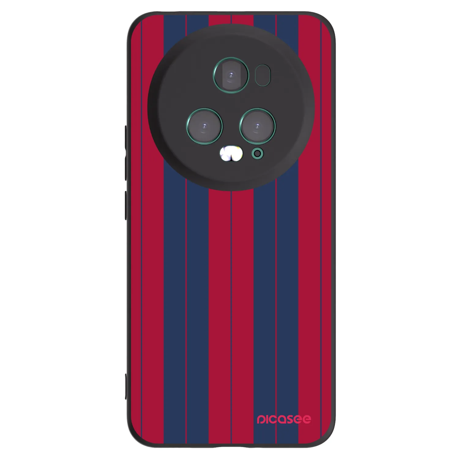 Picasee silikonowe czarne etui na Honor Magic5 Pro - Yacht club