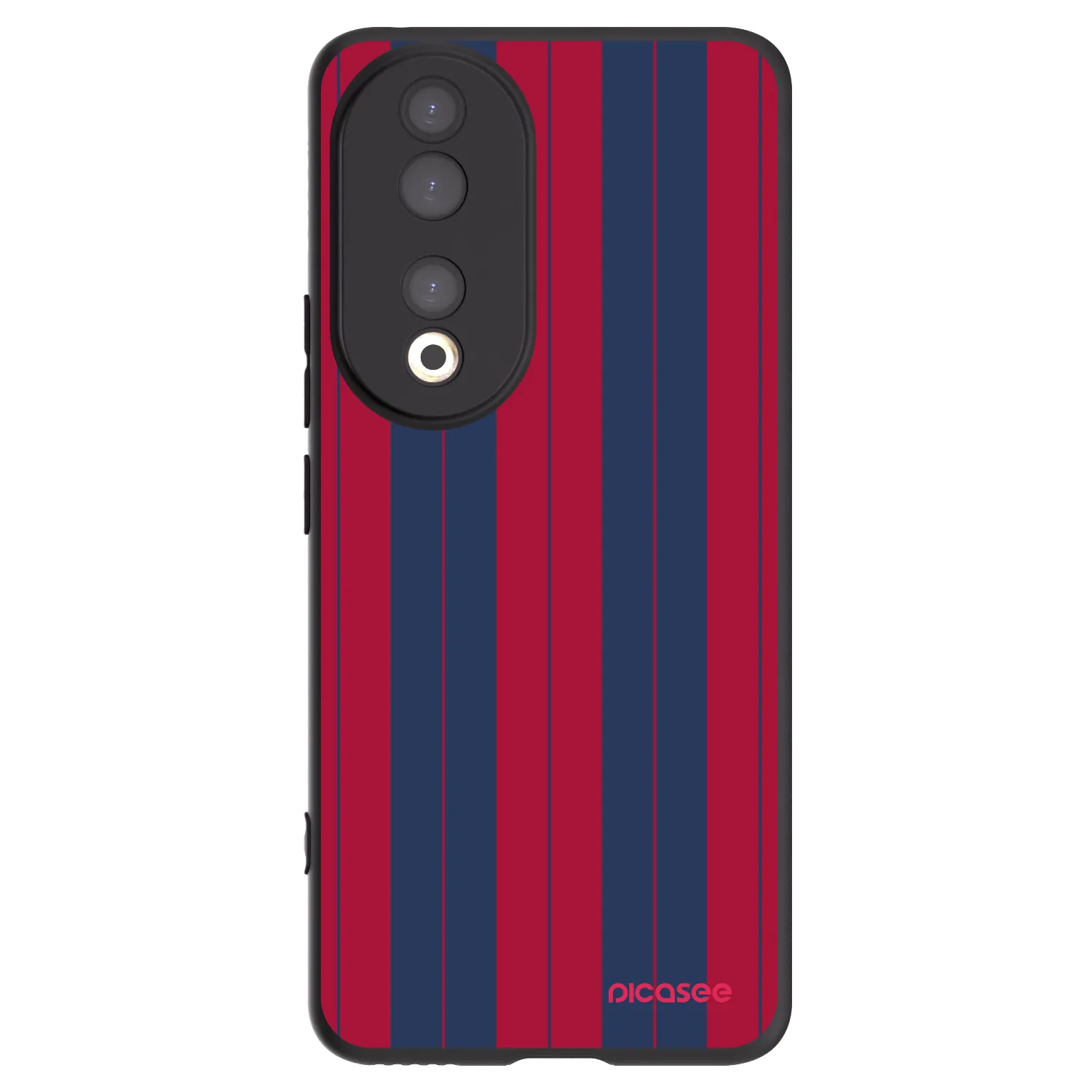 Picasee silikonowe czarne etui na Honor 90 5G - Yacht club