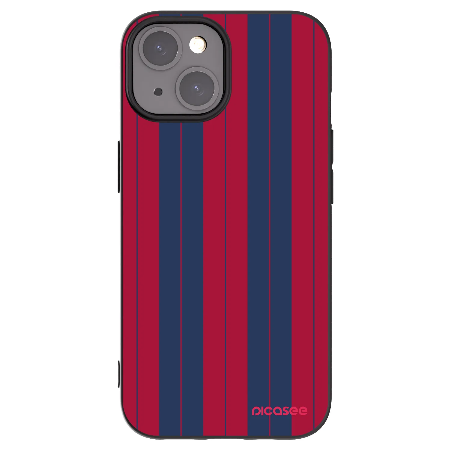 Picasee silikonowe czarne etui na Apple iPhone 15 - Yacht club