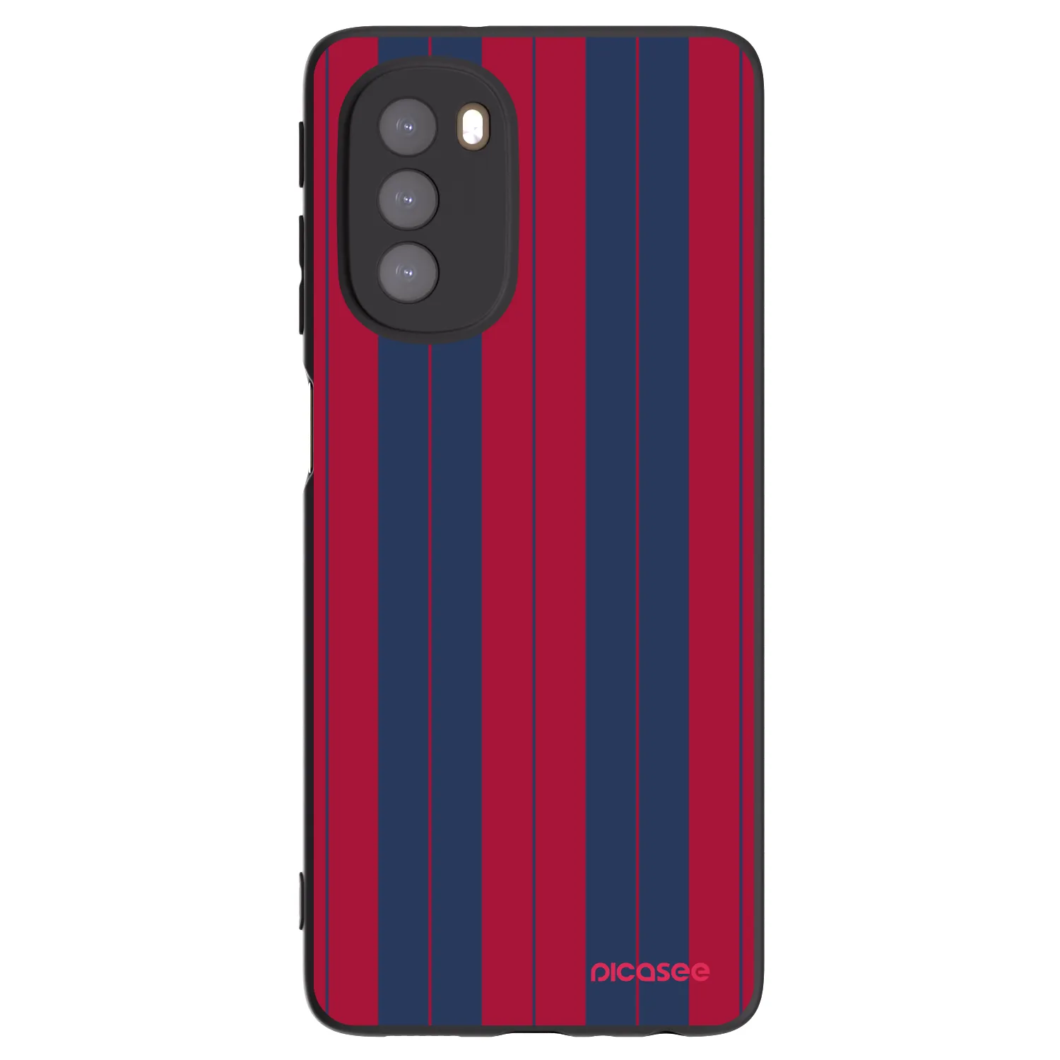Picasee silikonowe czarne etui na Motorola Moto G51 - Yacht club