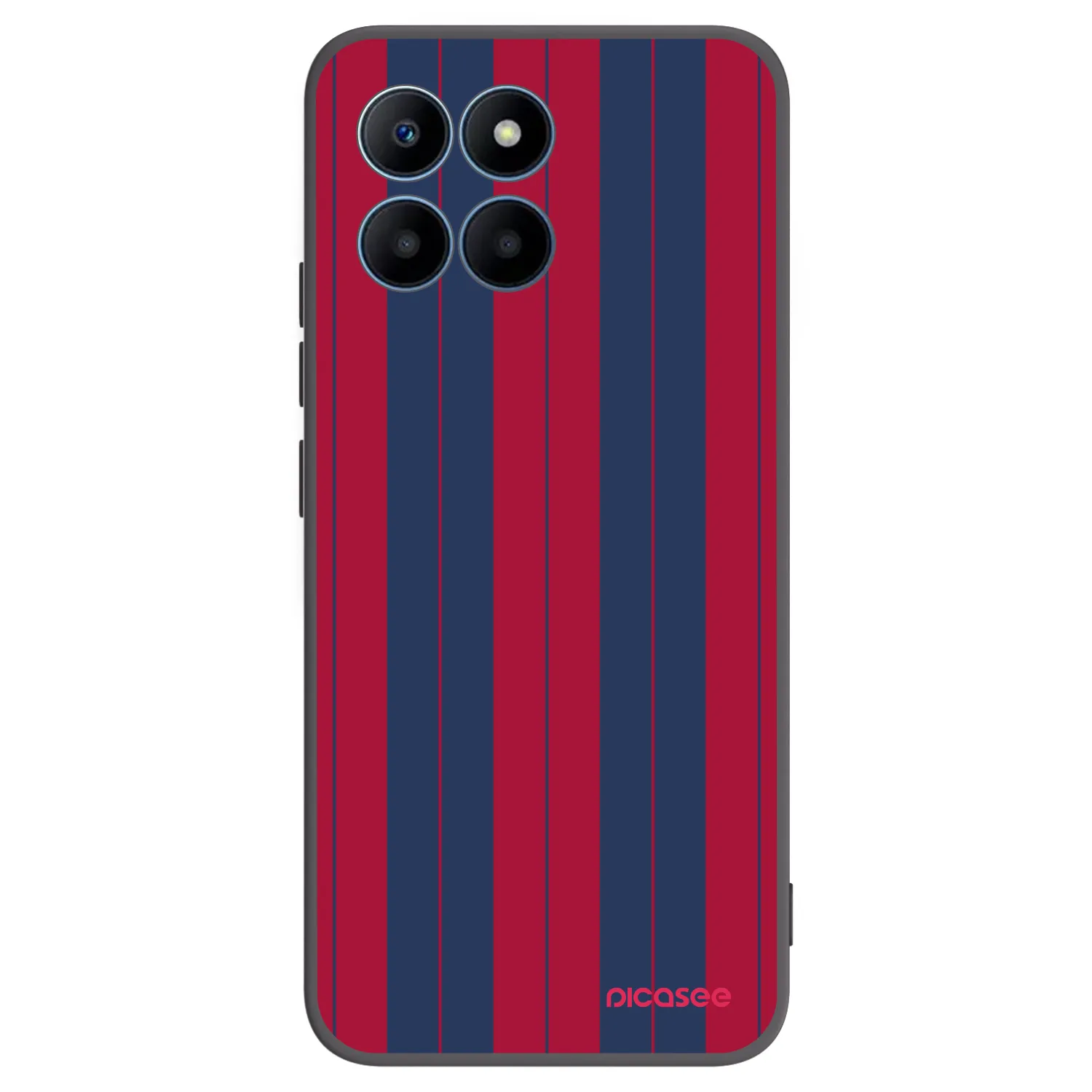 Picasee silikonowe czarne etui na Honor 70 Lite - Yacht club