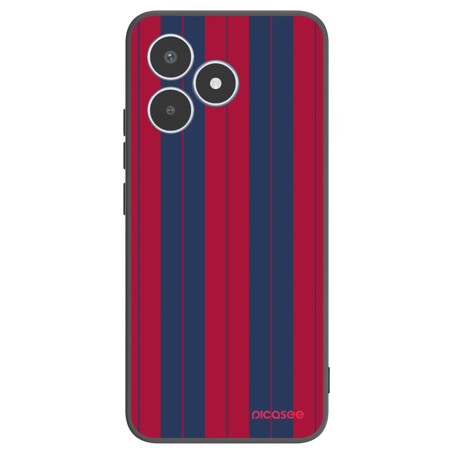 Picasee silikonowe czarne etui na Realme C53 - Yacht club