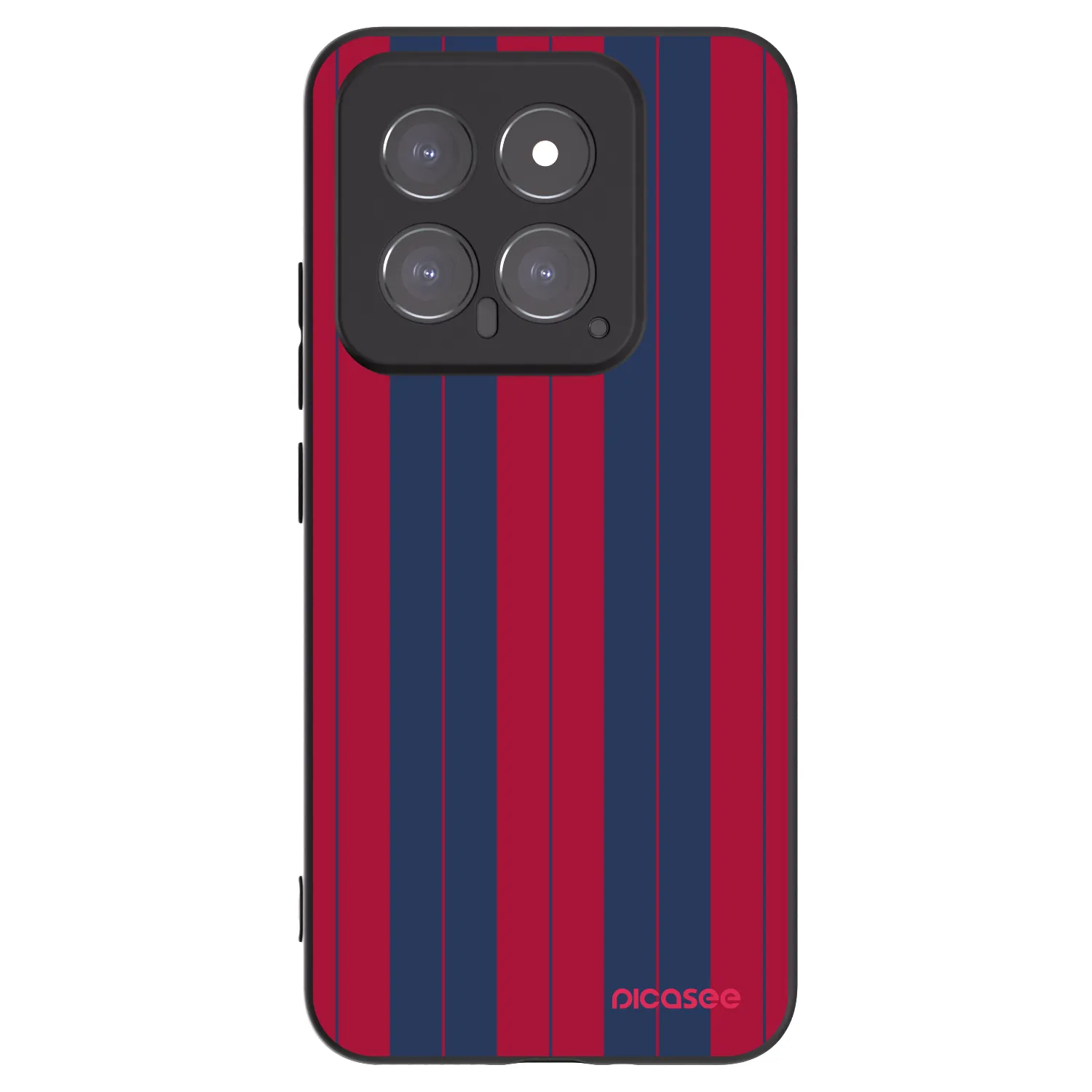 Picasee silikonowe czarne etui na Xiaomi 14 - Yacht club