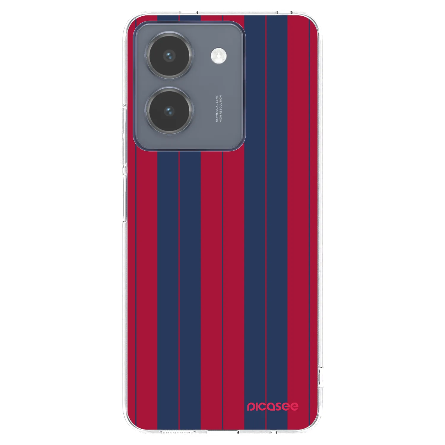Picasee silikonowe przeźroczyste etui na Vivo Y36 4G - Yacht club
