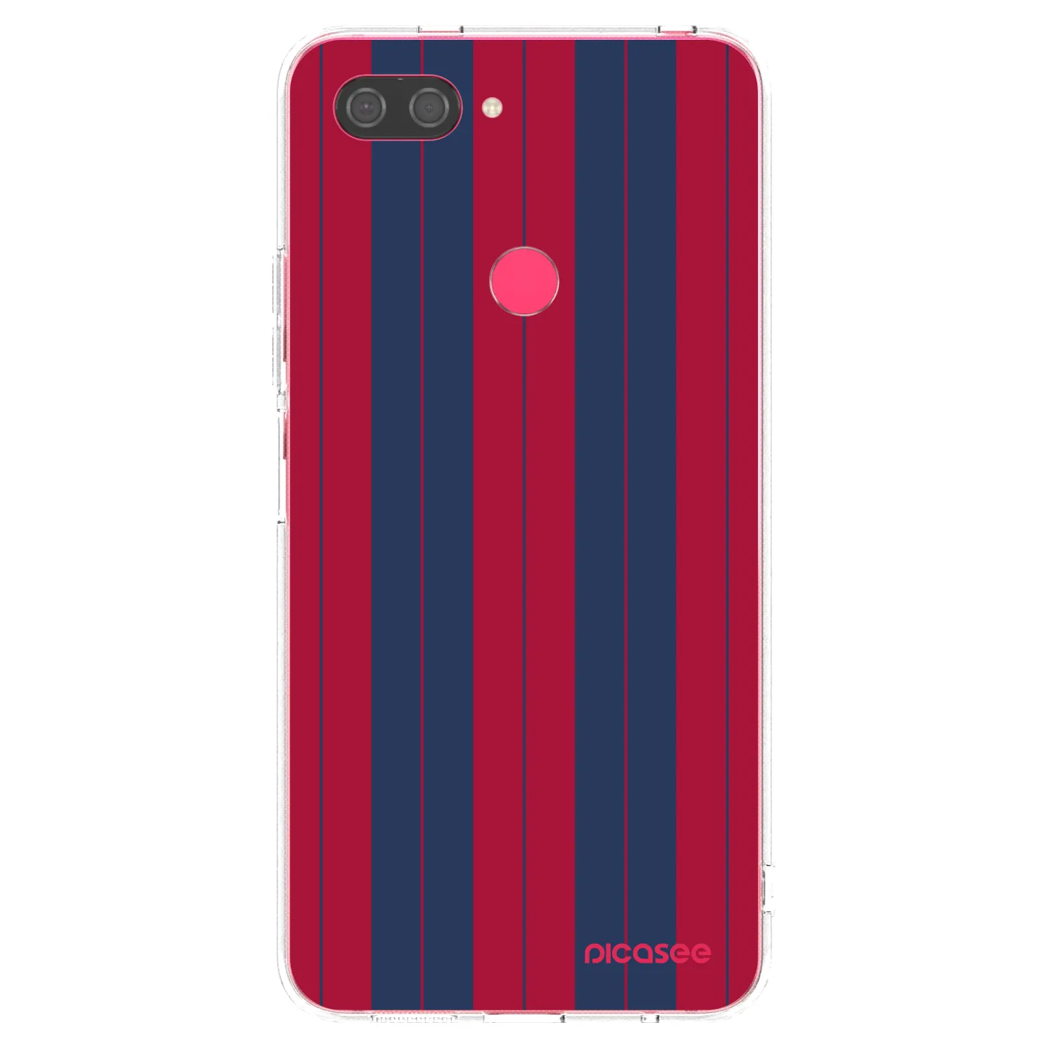 Picasee silikonowe przeźroczyste etui na Xiaomi Mi 8 Lite - Yacht club