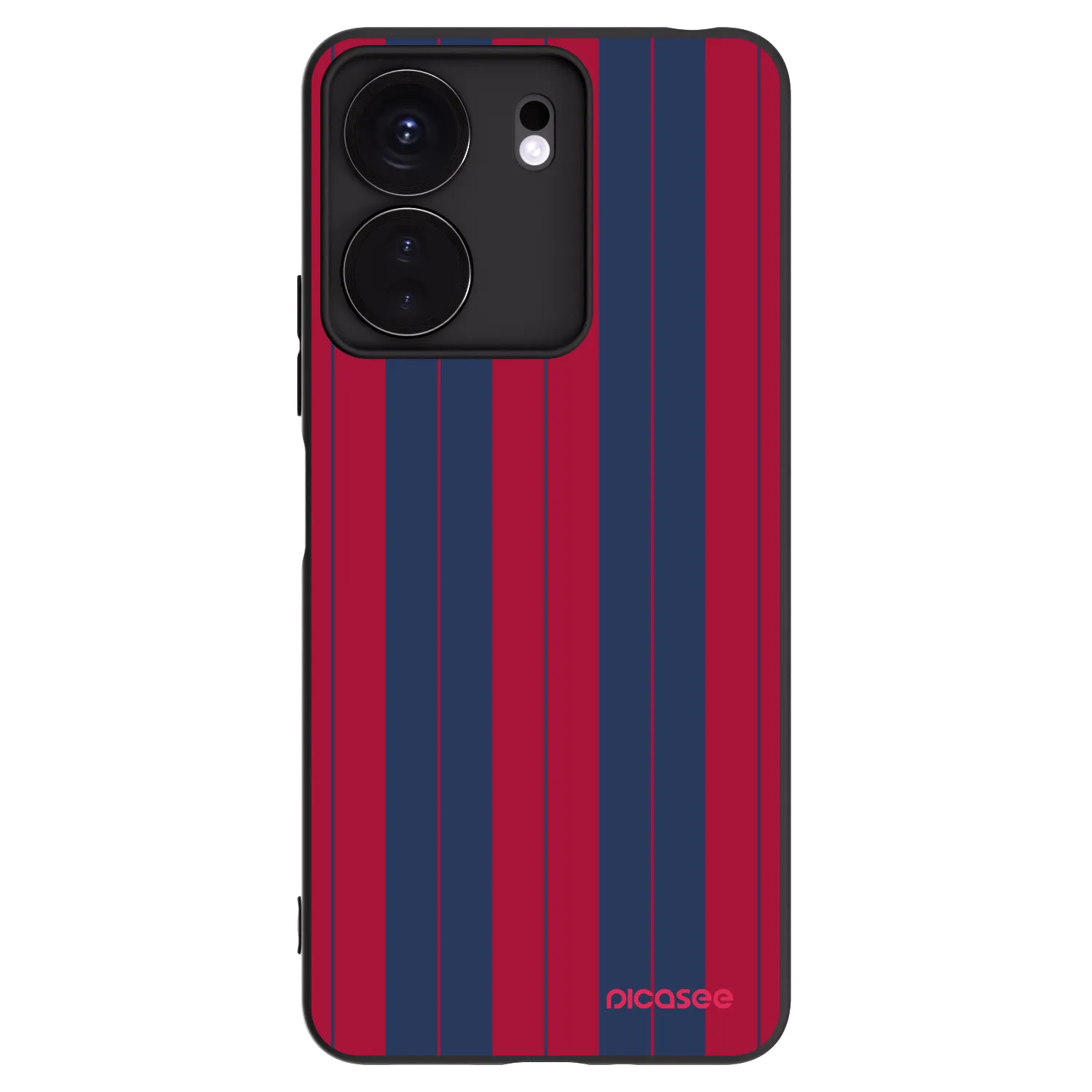 Picasee silikonowe czarne etui na Xiaomi Redmi 13C 4G - Yacht club