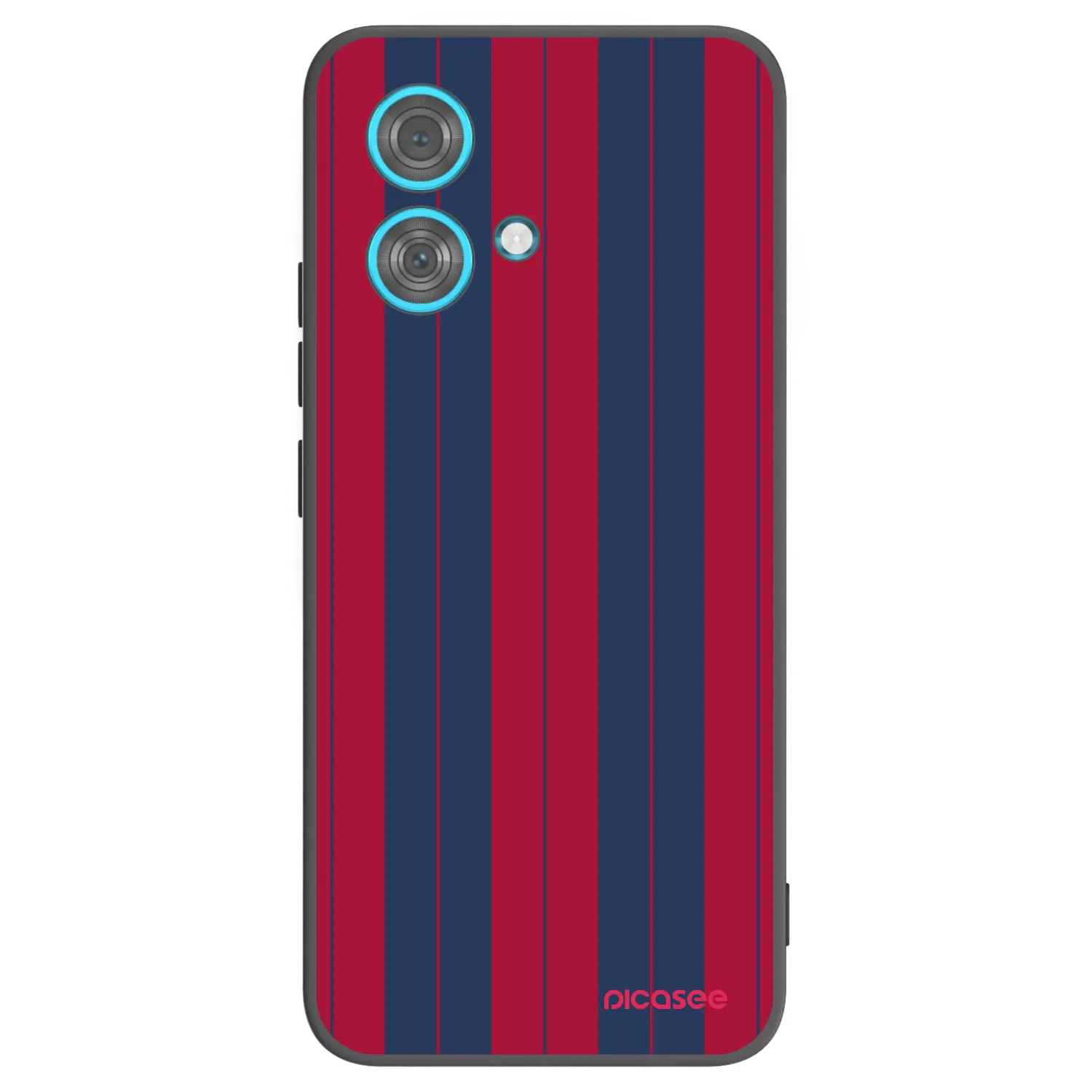 Picasee silikonowe czarne etui na Motorola Edge 40 Neo - Yacht club