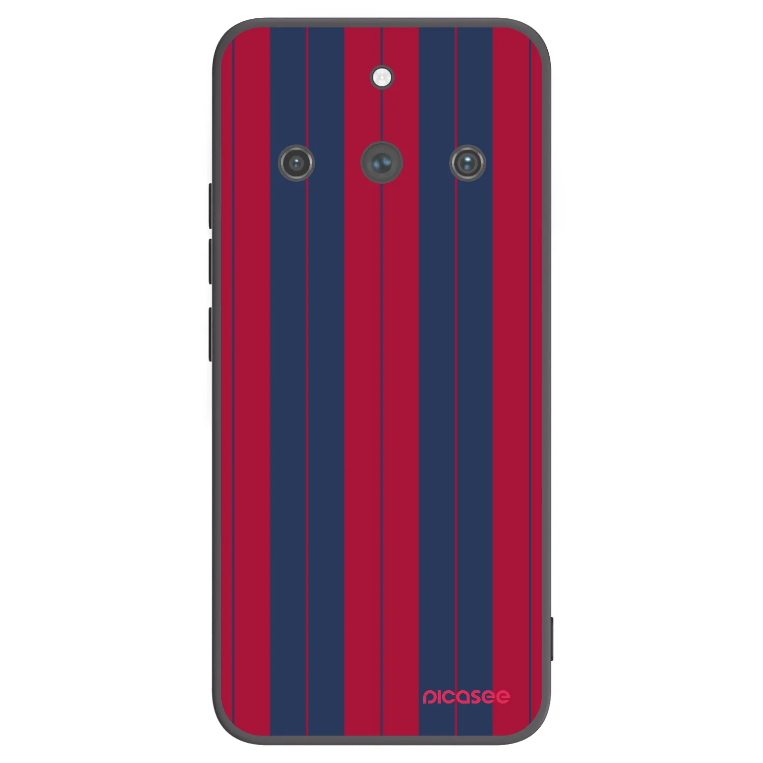 Picasee silikonowe czarne etui na Realme 11 Pro+ - Yacht club