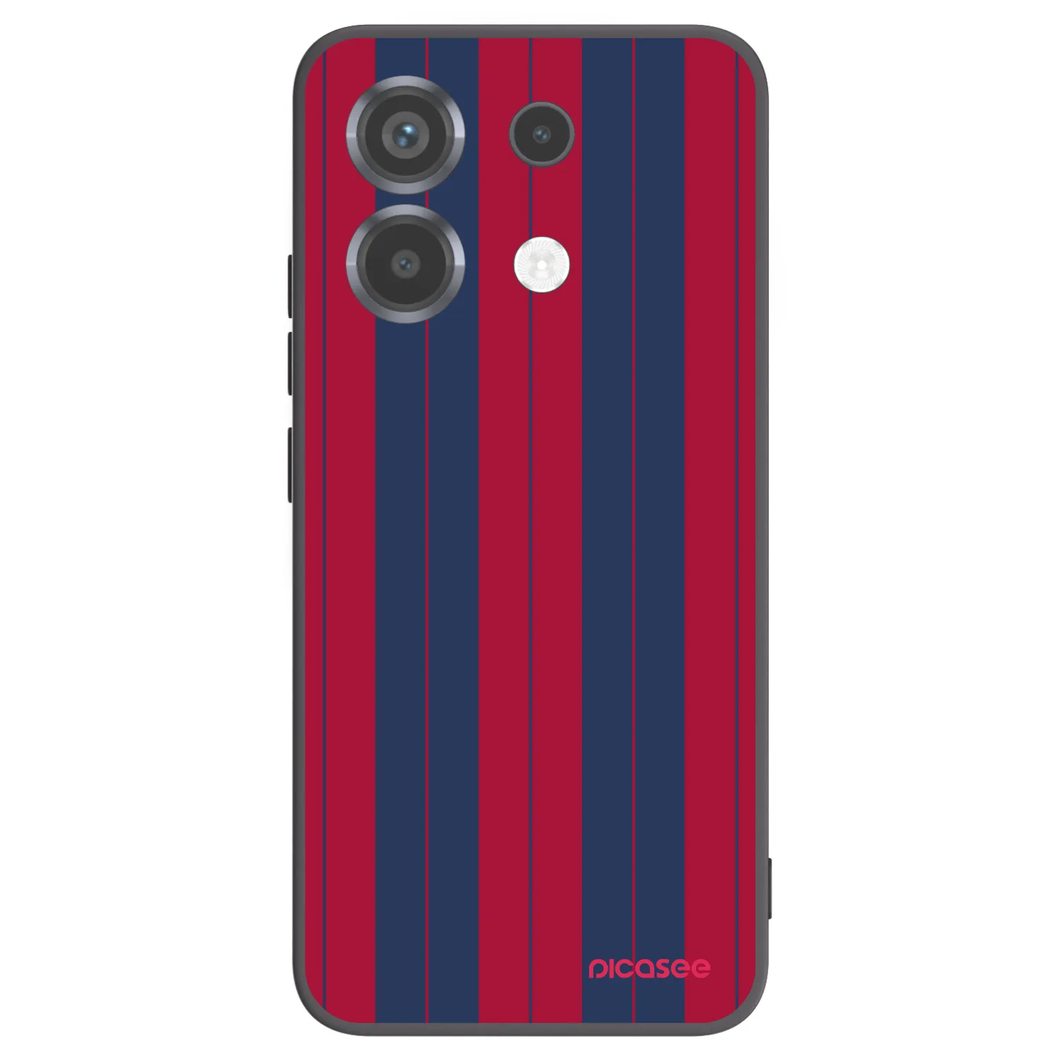 Picasee silikonowe czarne etui na Xiaomi Poco X6 - Yacht club