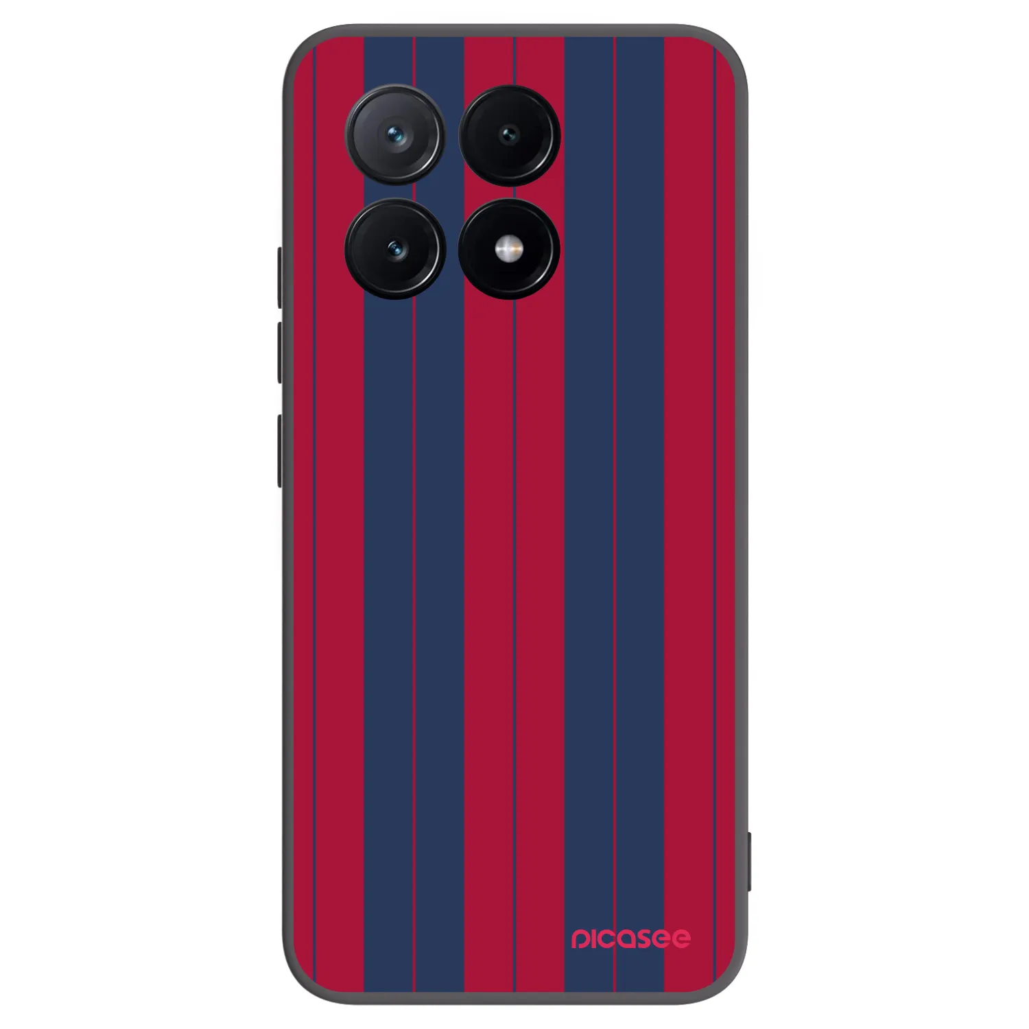 Picasee silikonowe czarne etui na Xiaomi Poco X6 Pro - Yacht club
