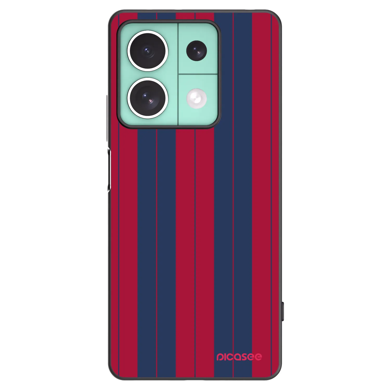 Picasee silikonowe czarne etui na Xiaomi Redmi Note 13 5G - Yacht club