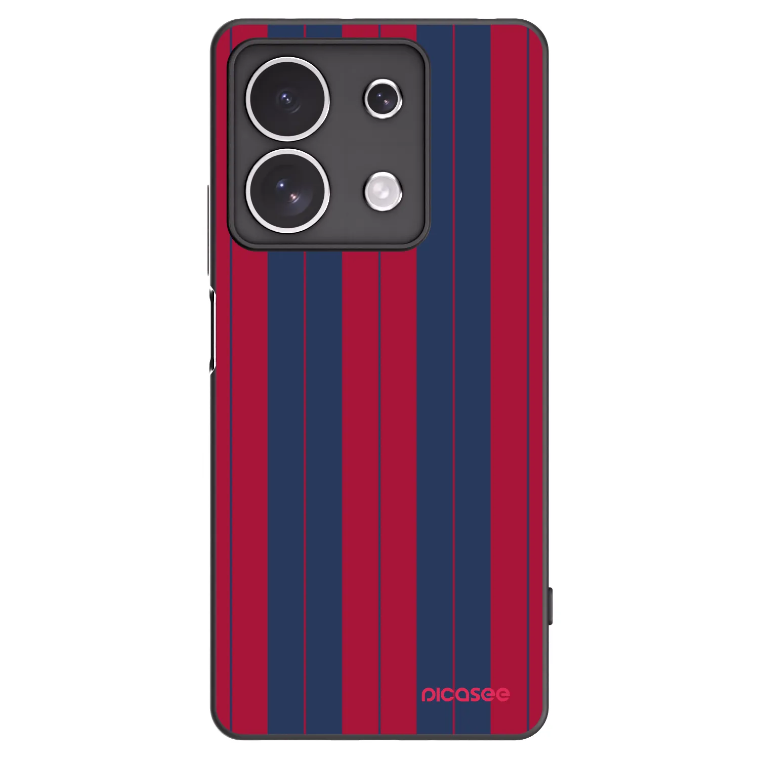 Picasee silikonowe czarne etui na Xiaomi Redmi Note 13 4G - Yacht club