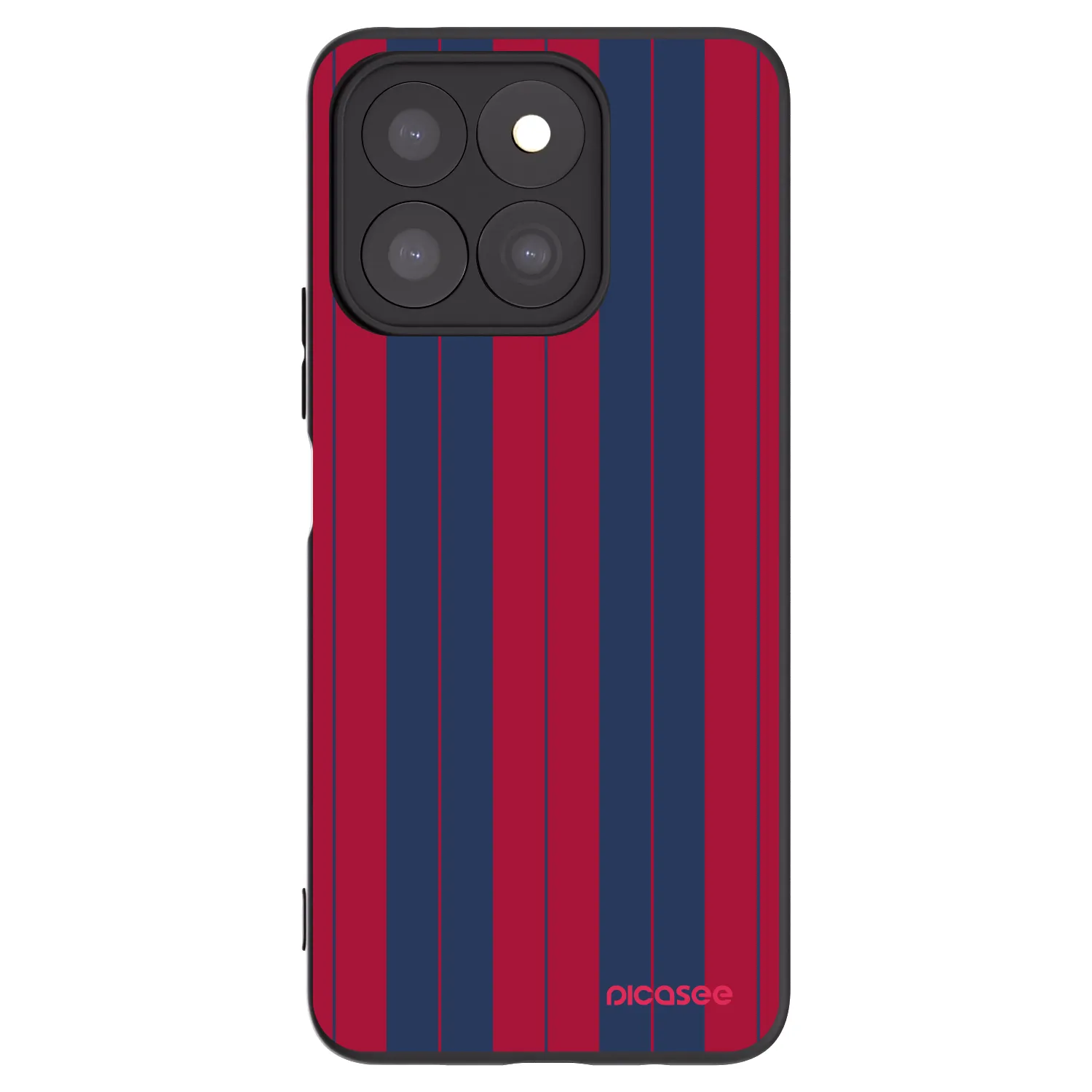 Picasee silikonowe czarne etui na Honor X8b - Yacht club