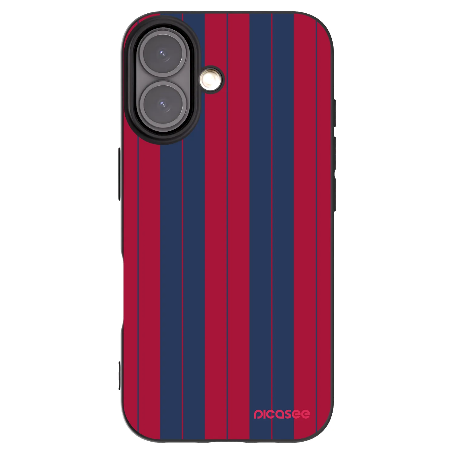 Picasee silikonowe czarne etui na Apple iPhone 16 - Yacht club