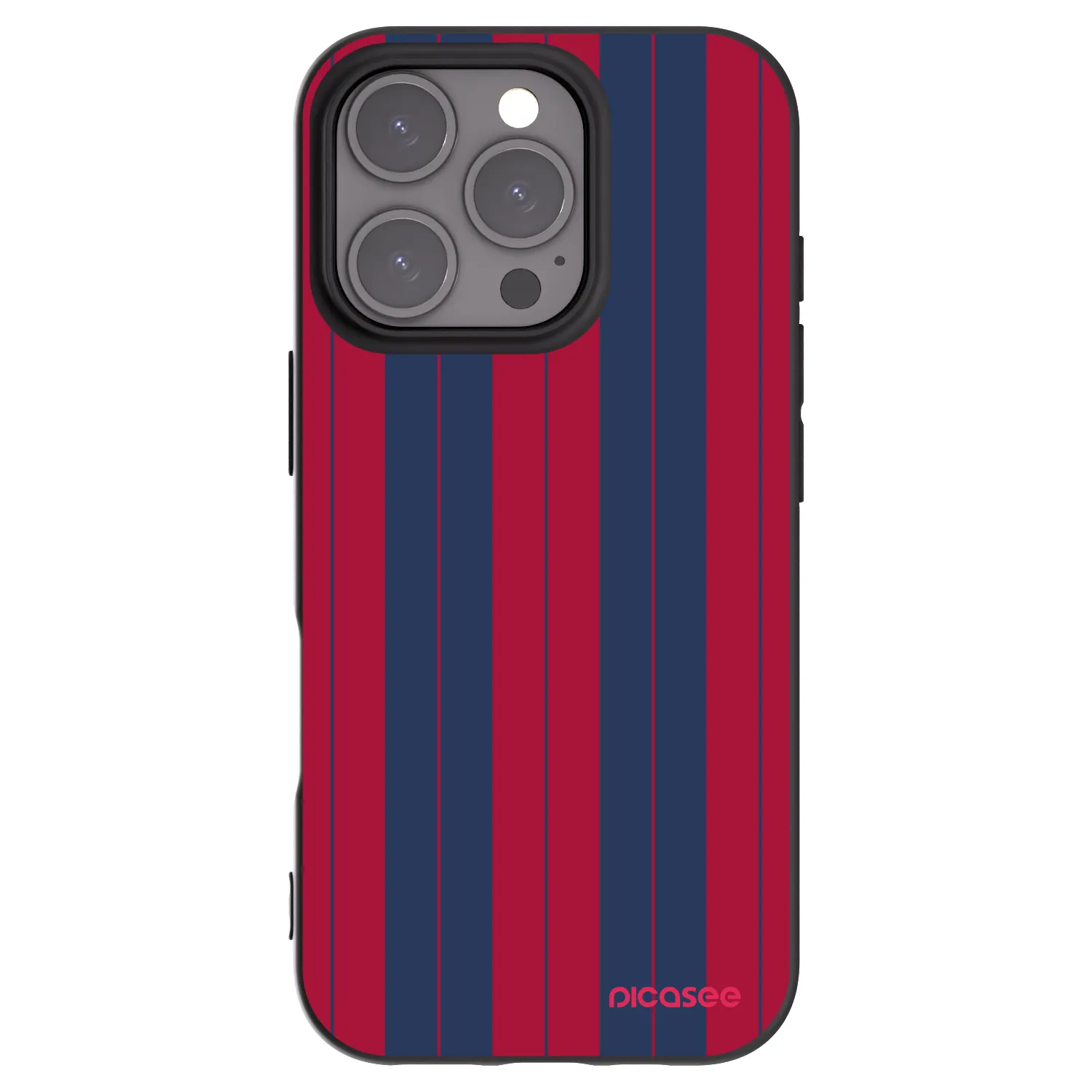Picasee silikonowe czarne etui na Apple iPhone 16 Pro - Yacht club