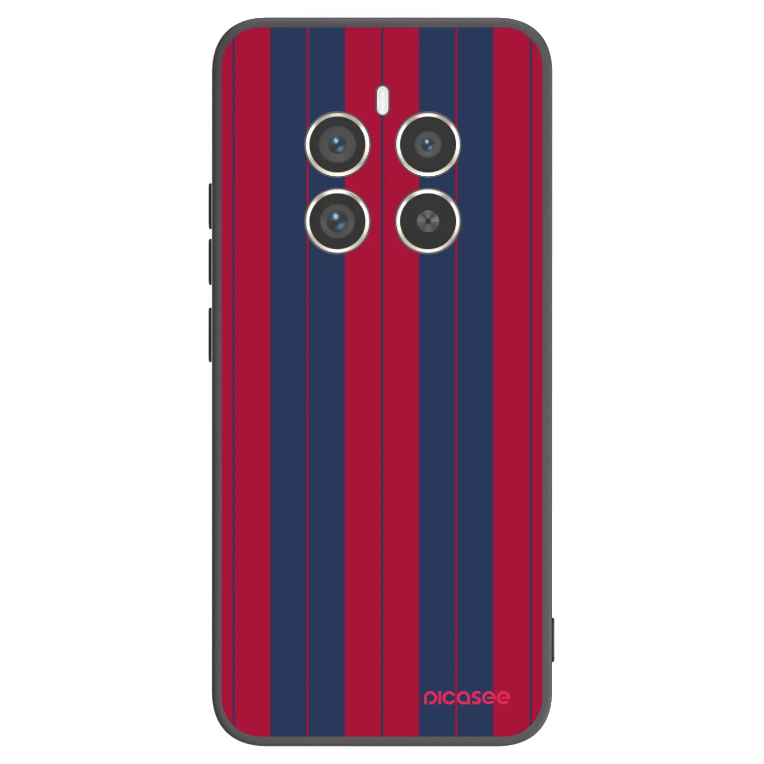 Picasee silikonowe czarne etui na Realme 12 Pro 5G - Yacht club
