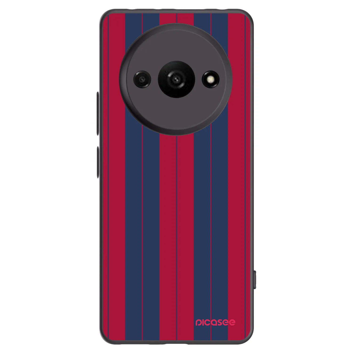 Picasee silikonowe czarne etui na Xiaomi Redmi A3 - Yacht club
