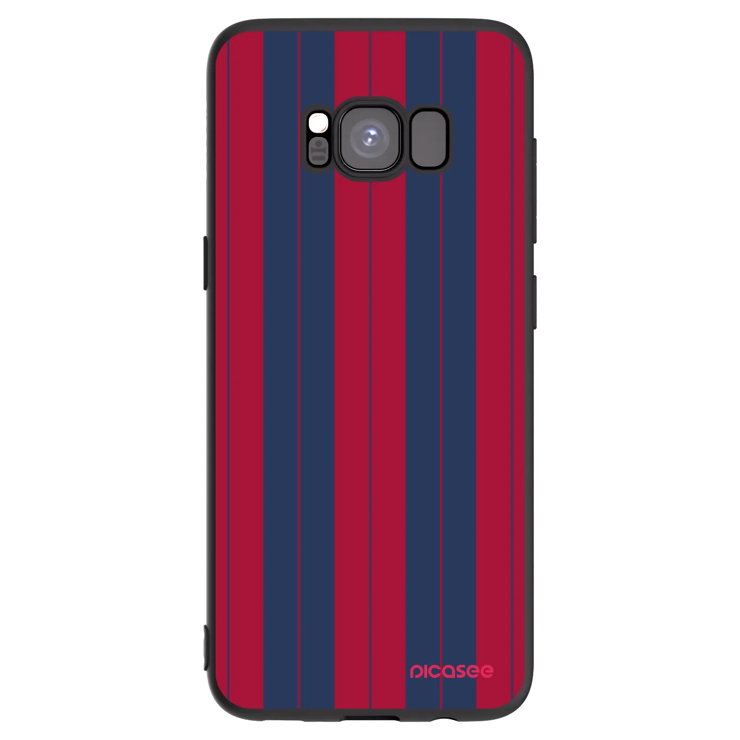 Picasee silikonowe czarne etui na Samsung Galaxy S8 G950F - Yacht club