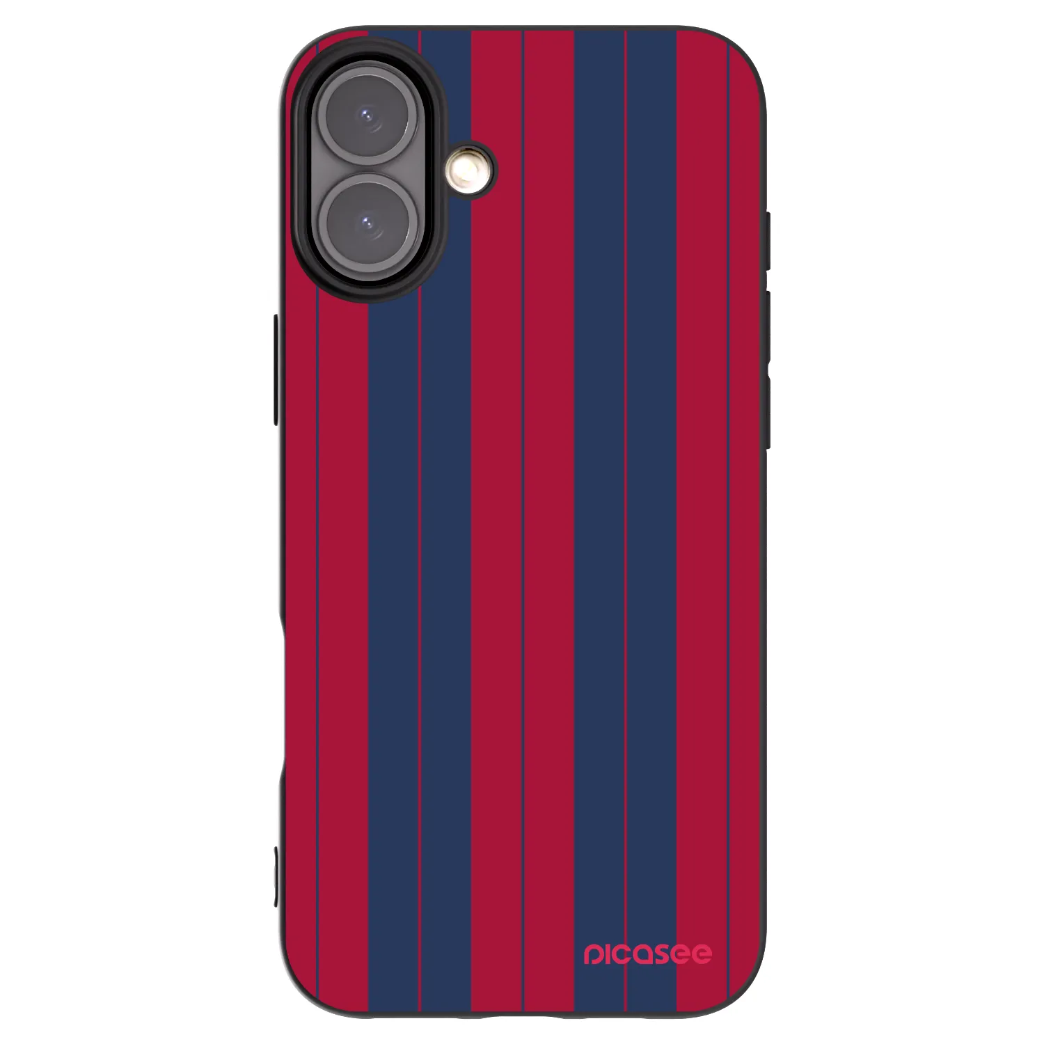 Picasee silikonowe czarne etui na Apple iPhone 16 Plus - Yacht club