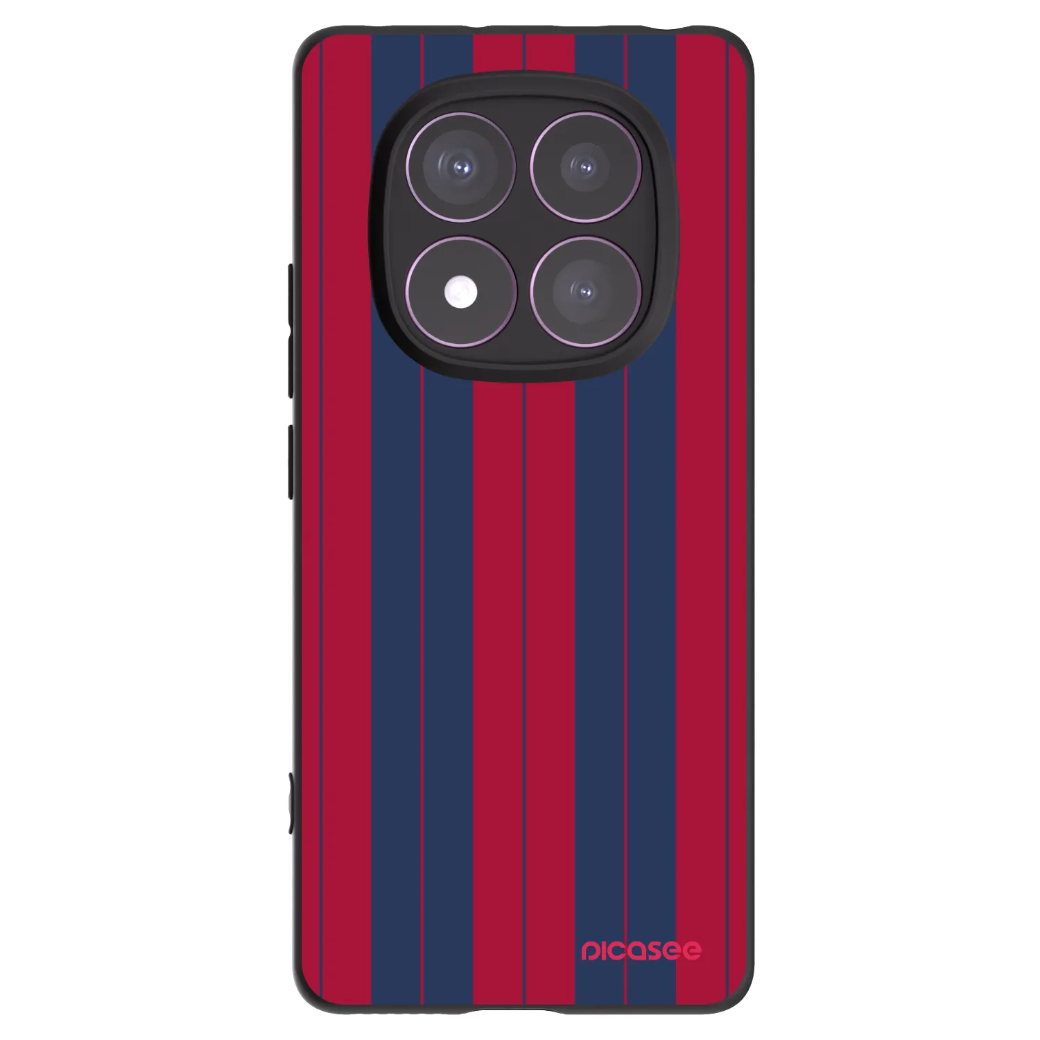 Picasee silikonowe czarne etui na Xiaomi Redmi Note 14 Pro 4G - Yacht club