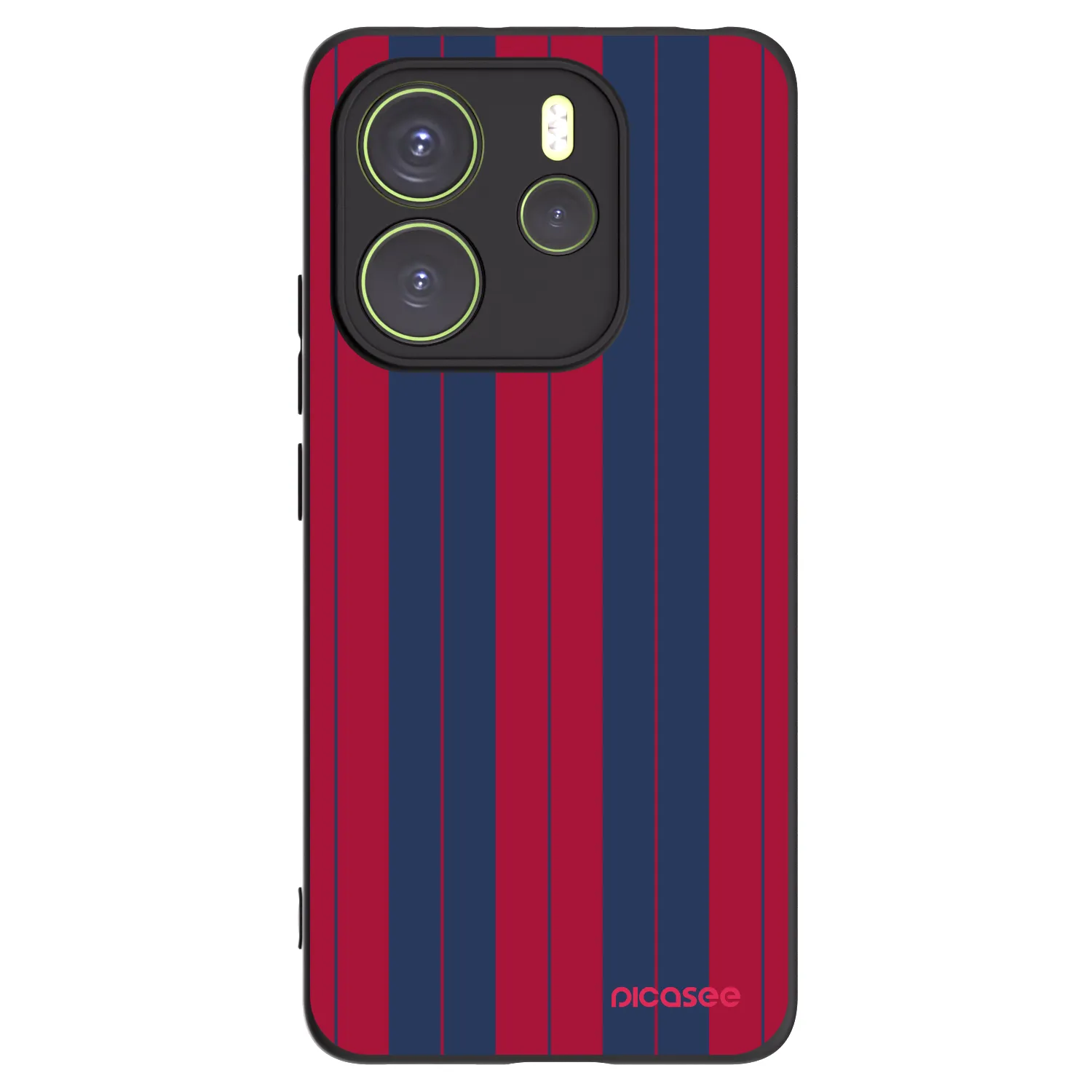 Picasee silikonowe czarne etui na Xiaomi Redmi Note 14 4G - Yacht club